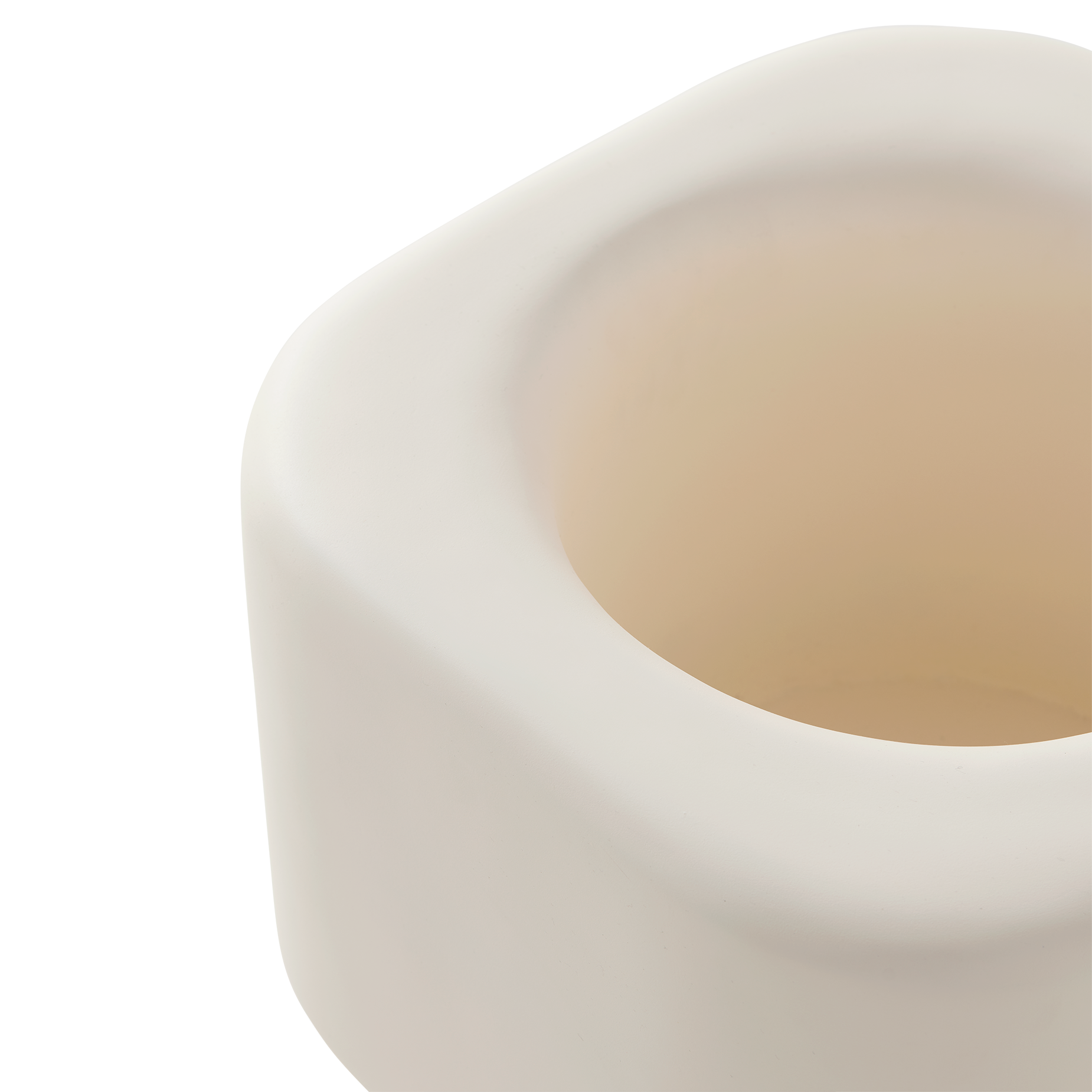 Khouie Planter Small - [ Fibrestone Husk ]