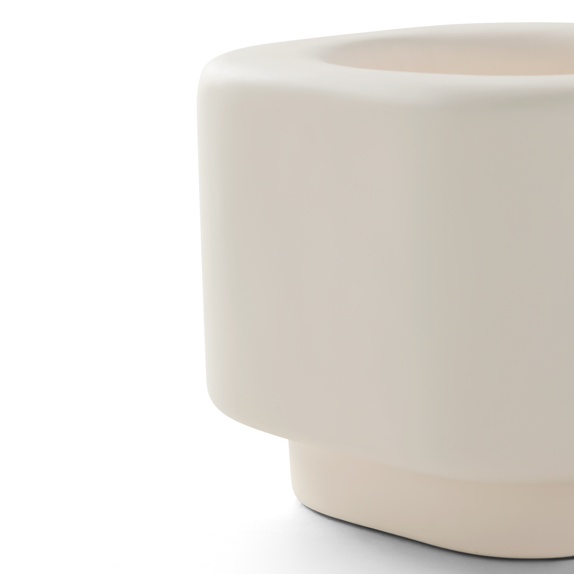 Khouie Planter Small - [ Fibrestone Husk ]