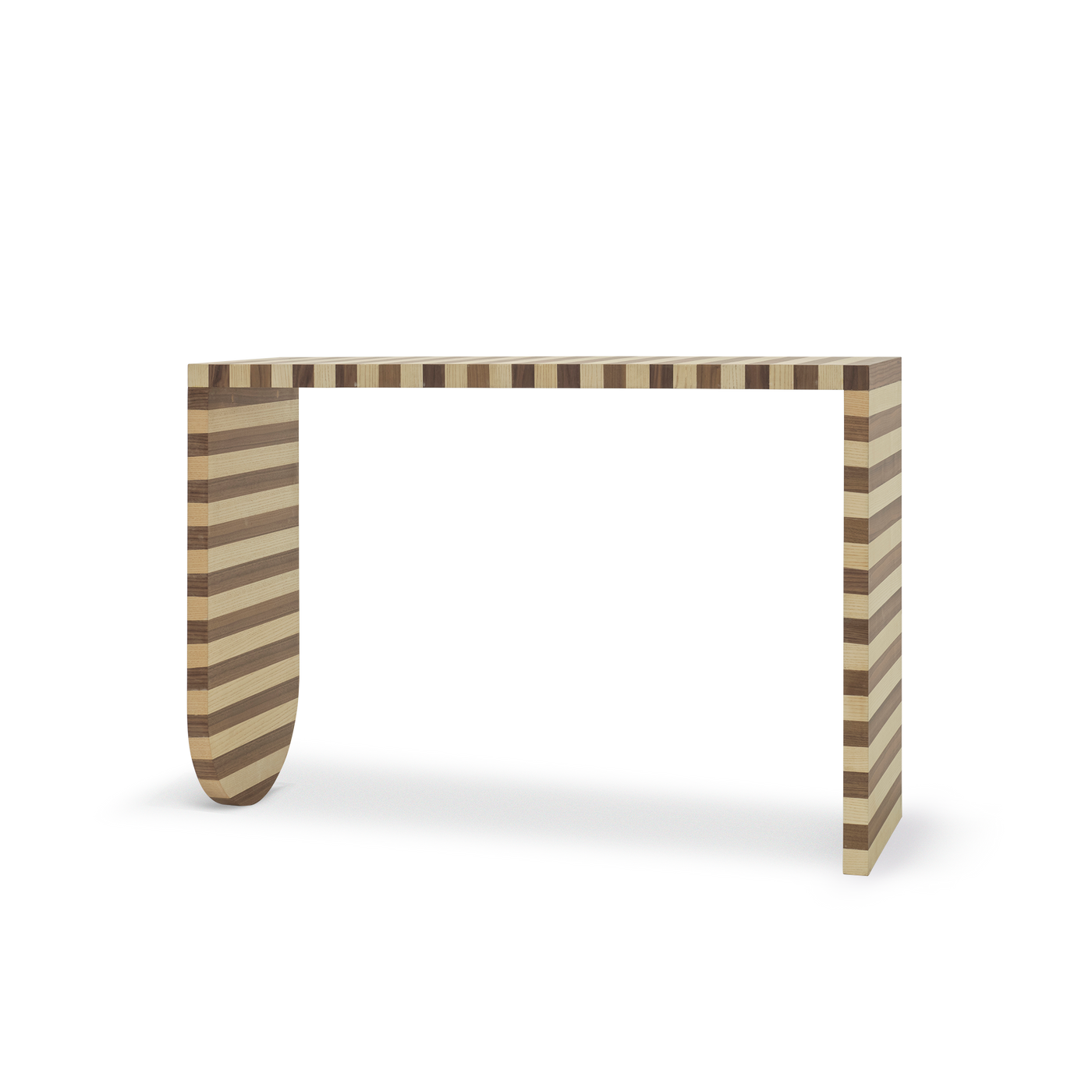 Luca Console - Ash / Walnut | ELLISON STUDIOS. Luca Console - Ash / Walnut | ELLISON STUDIOS.