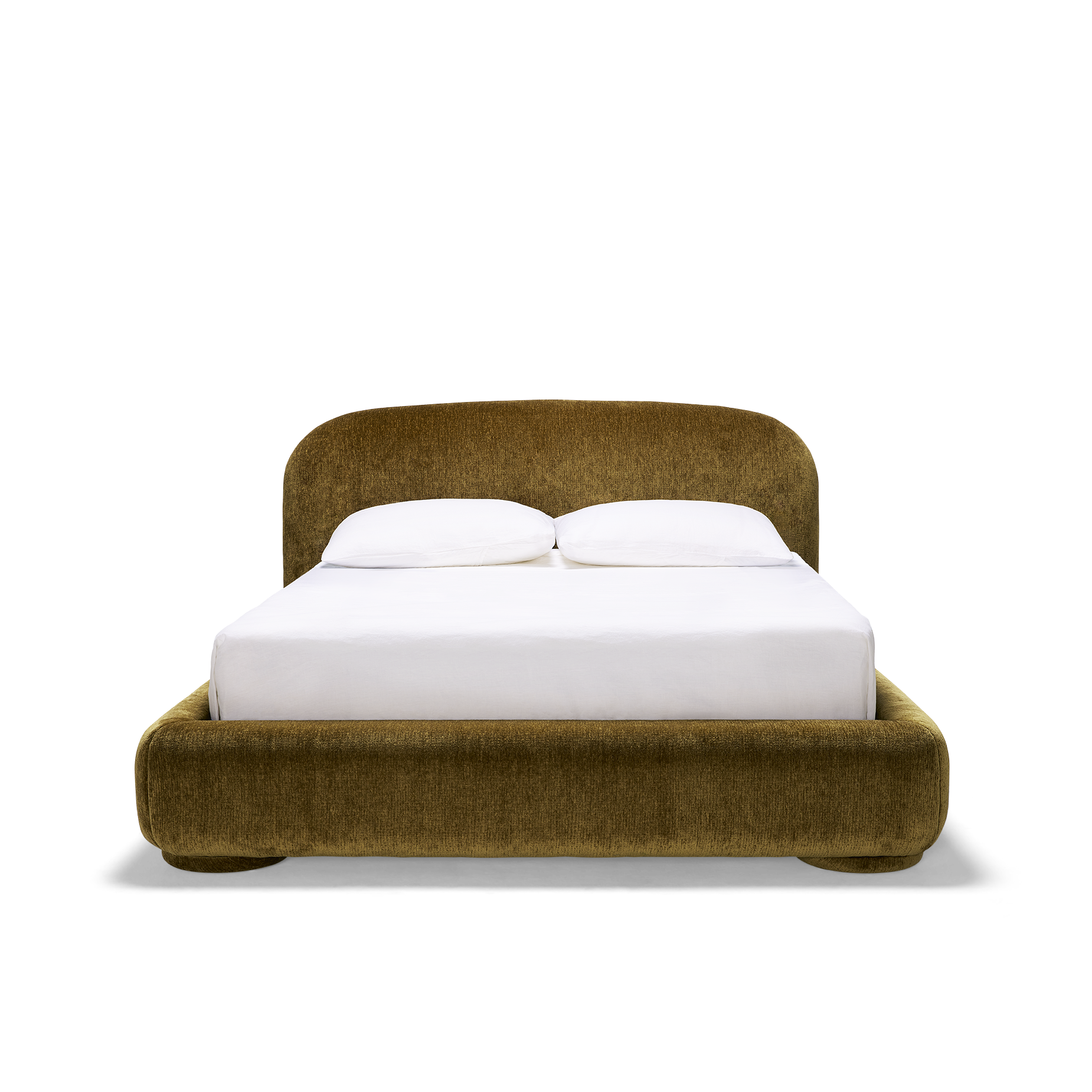 Lull King Bed - [ Sandon Burnt Butter ]