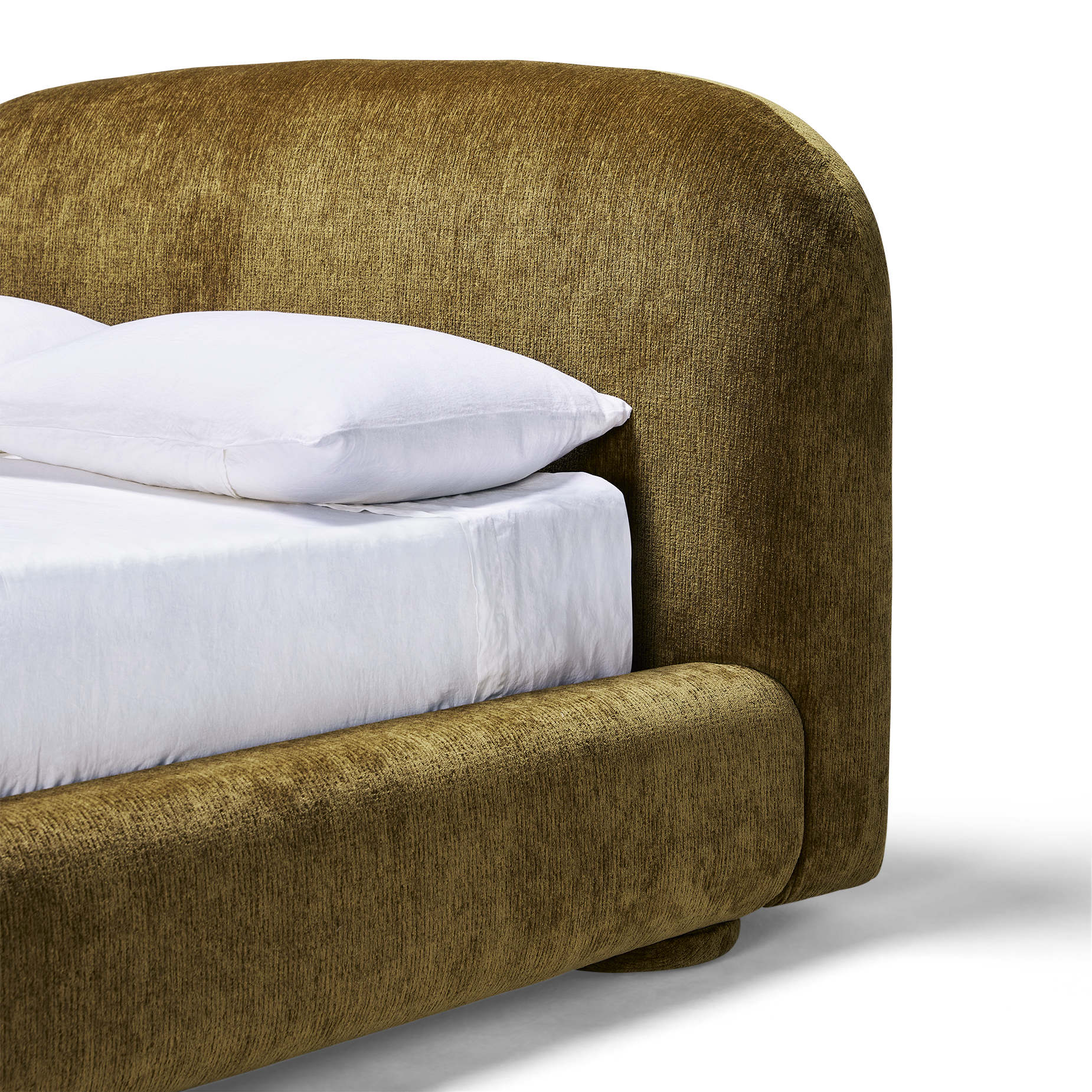 Lull King Bed - [ Sandon Burnt Butter ]