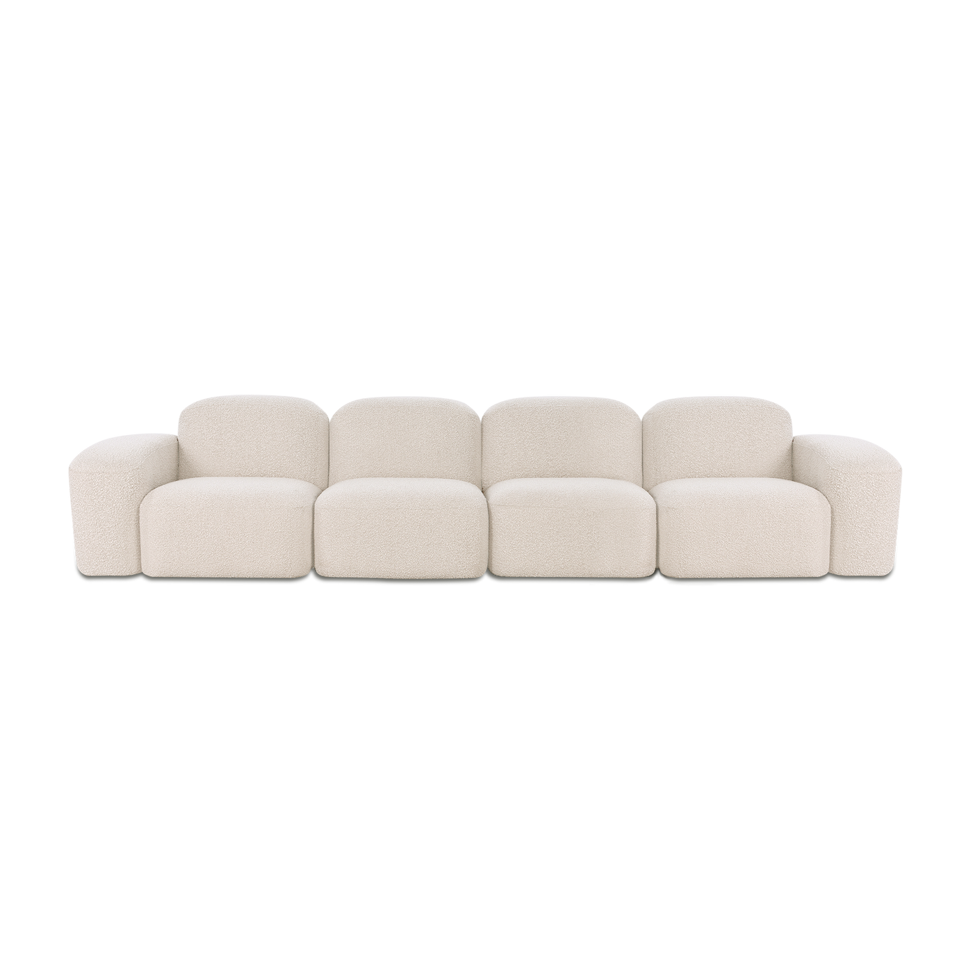 Muse 4 Seat Sofa - [ Bronte Whipped Cream ]