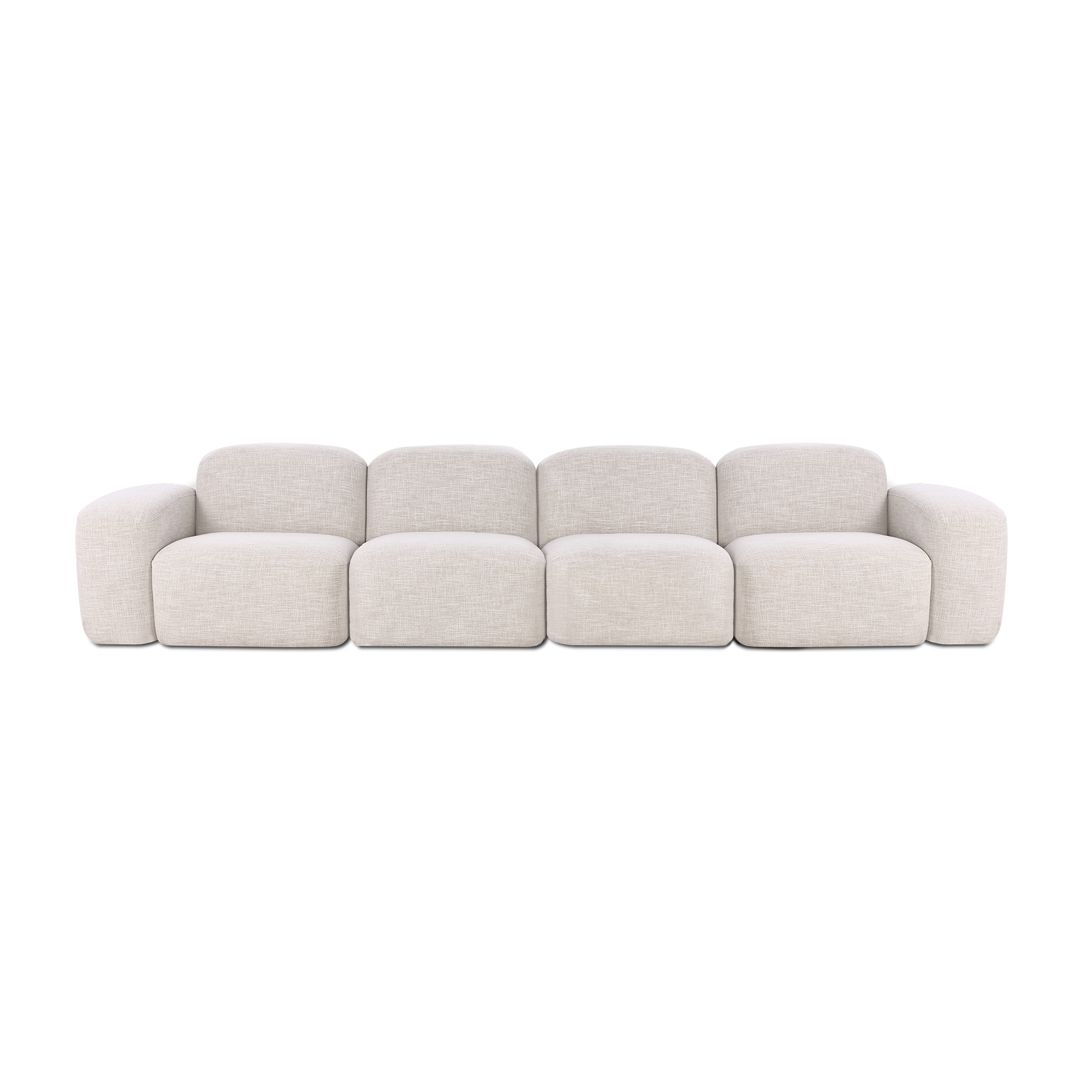 Muse 4 Seat Sofa - [ Byron Oyster ]