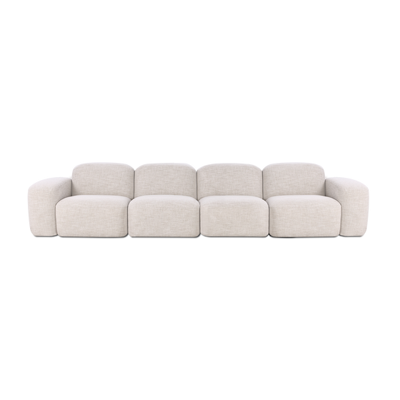 Muse 4 Seat Sofa - [ Byron Oyster ]