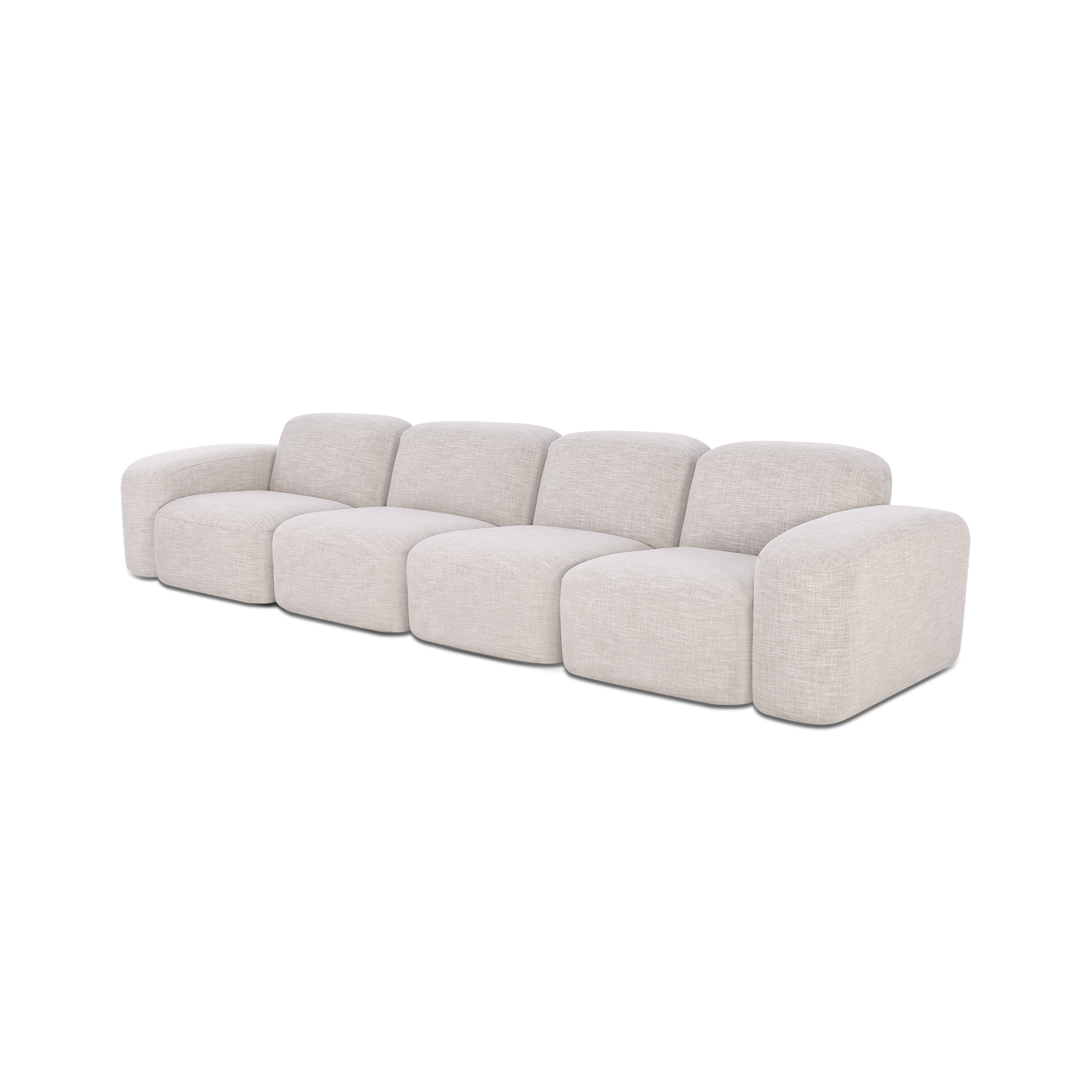 Muse 4 Seat Sofa - [ Byron Oyster ]