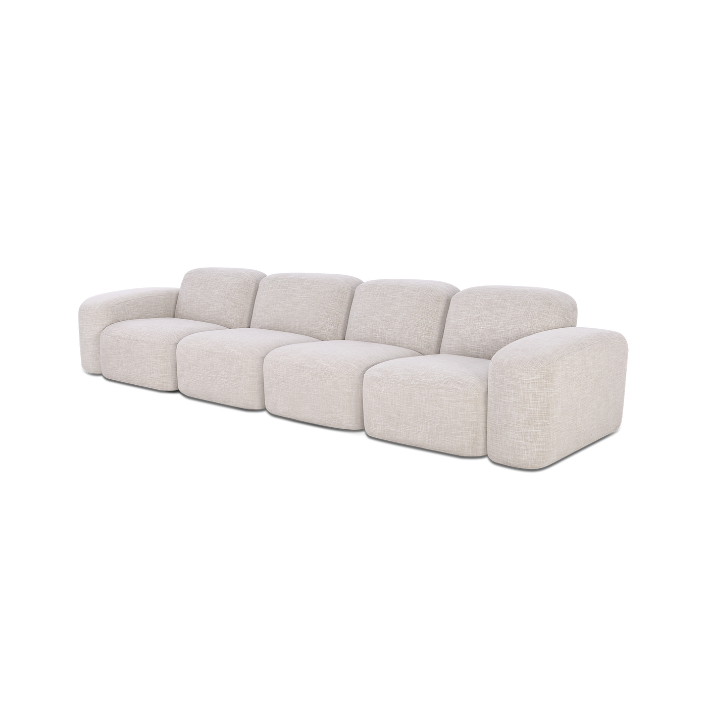 Muse 4 Seat Sofa - [ Byron Oyster ]