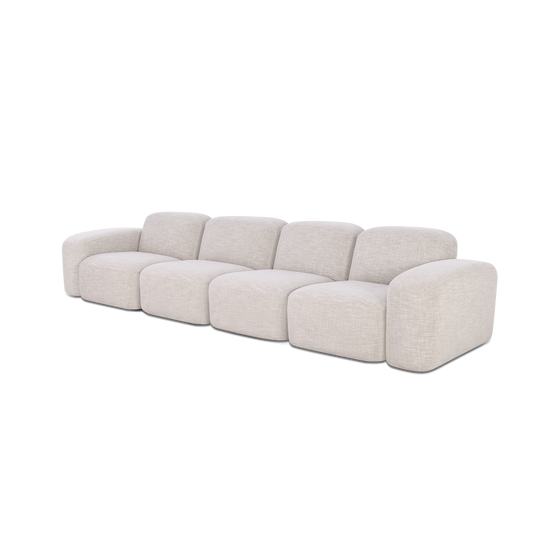 Muse 4 Seat Sofa - [ Byron Oyster ]
