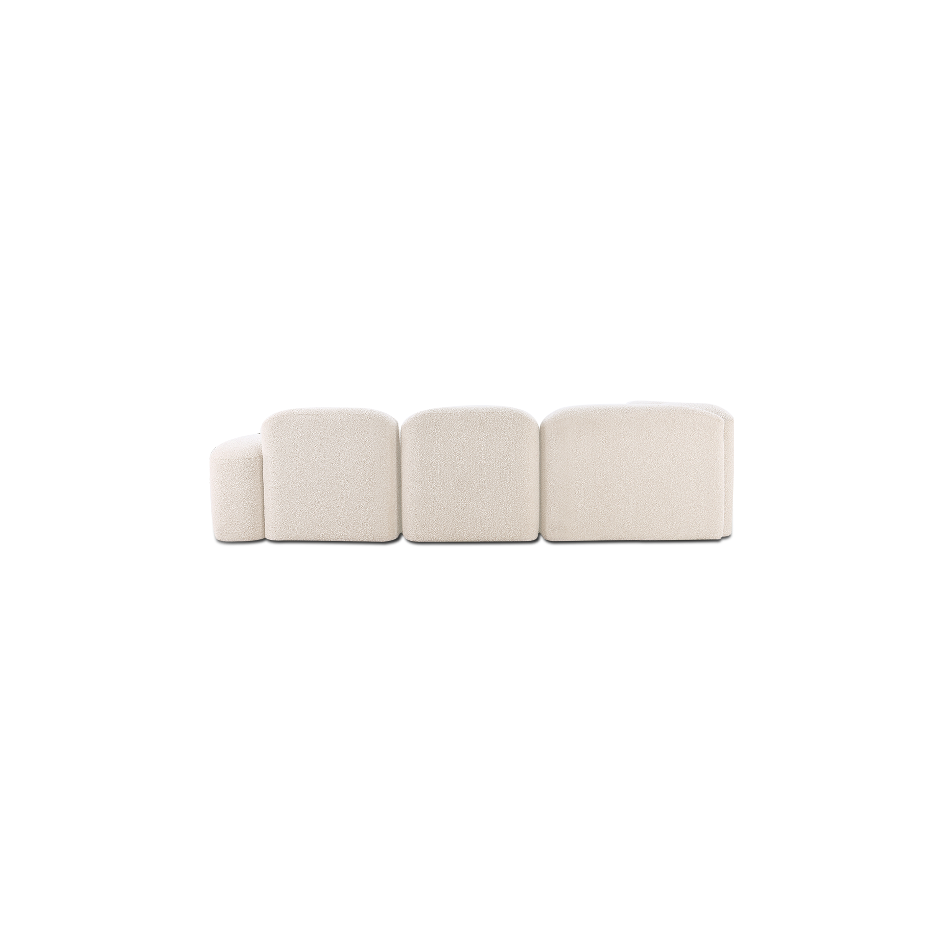 Muse 5 Piece Modular Sofa - [ Bronte Whipped Cream ]