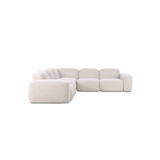 Muse 5 Piece Modular Sofa - [ Byron Oyster ]
