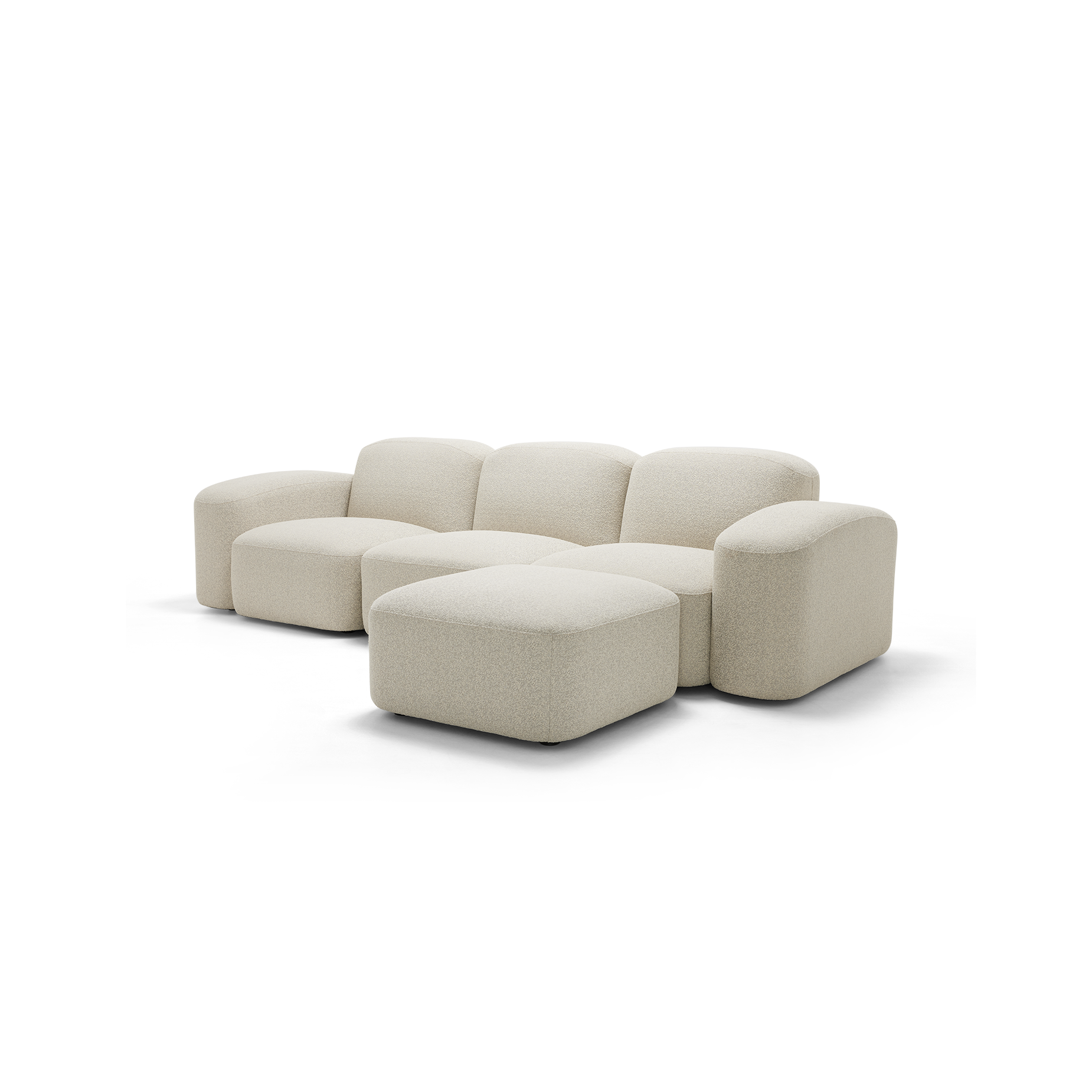 Muse Outdoor Ottoman - [ Collaroy Static ]