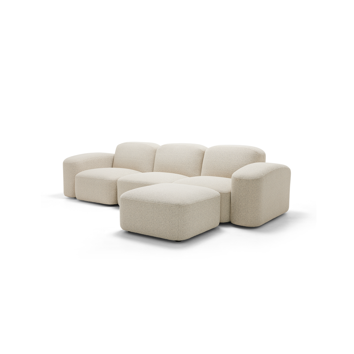 Muse Outdoor Ottoman - [ Collaroy Static ]