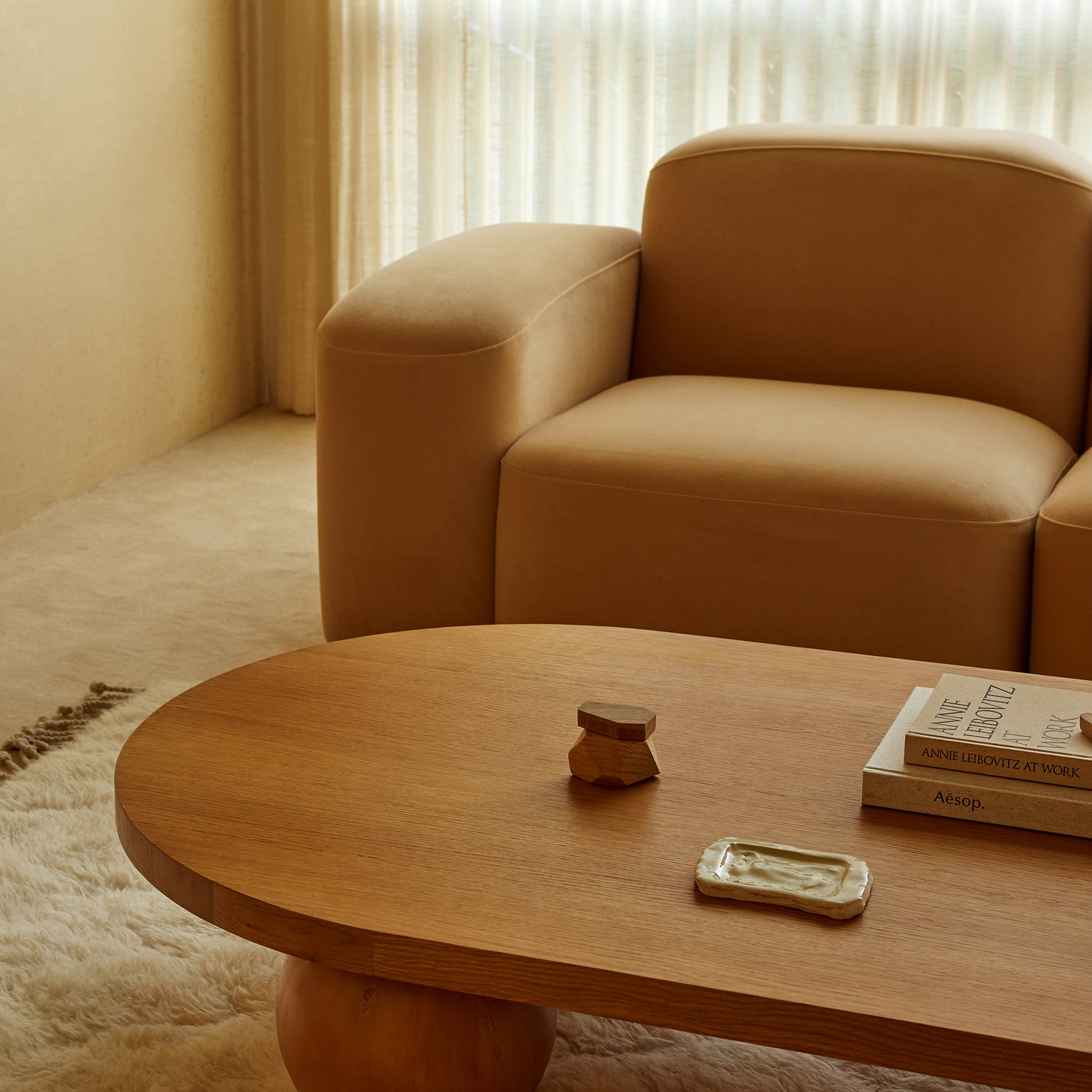 Muse 2 Seat Sofa - Malibu Dune | ELLISON STUDIOS.