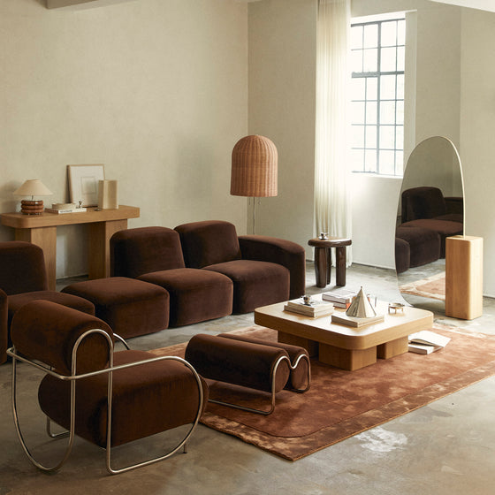 Muse 3 Seat Sofa - [ Avalon Piccolo ]