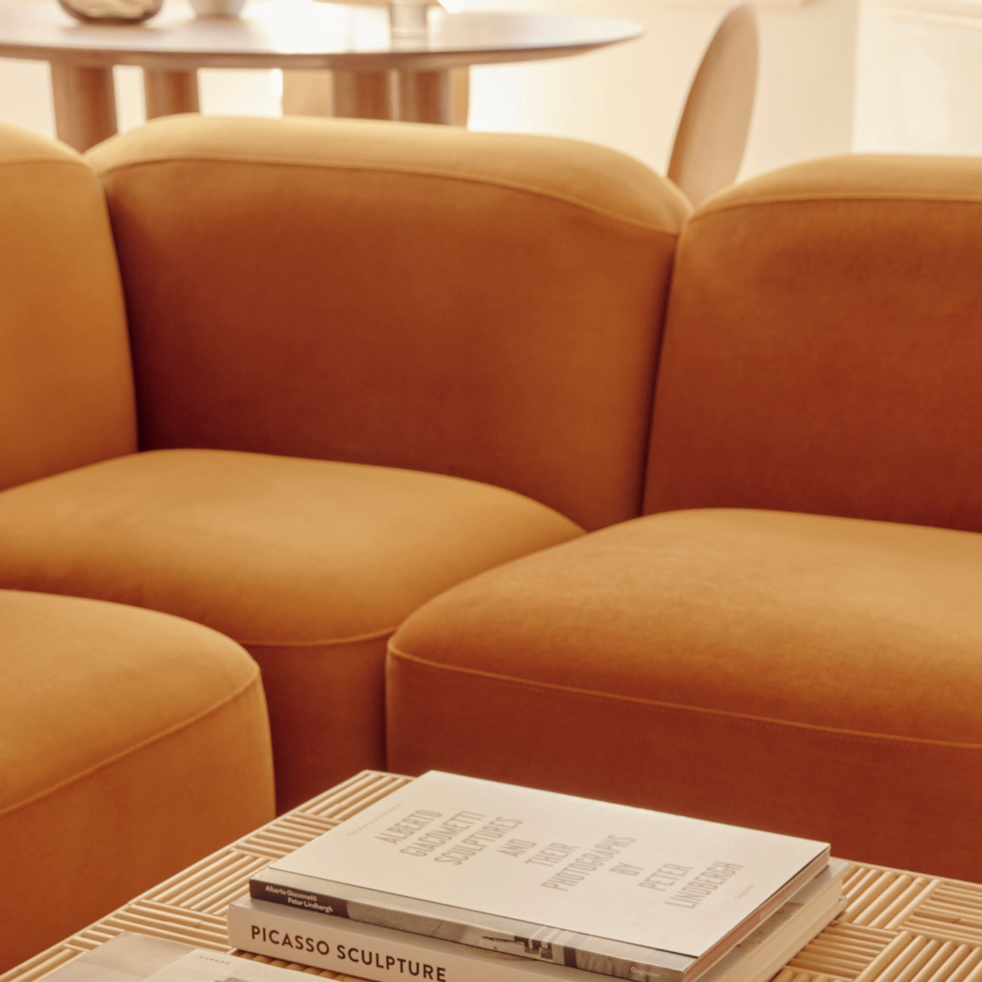 Muse 4 Piece Modular Sofa - [ Malibu Caramel ]
