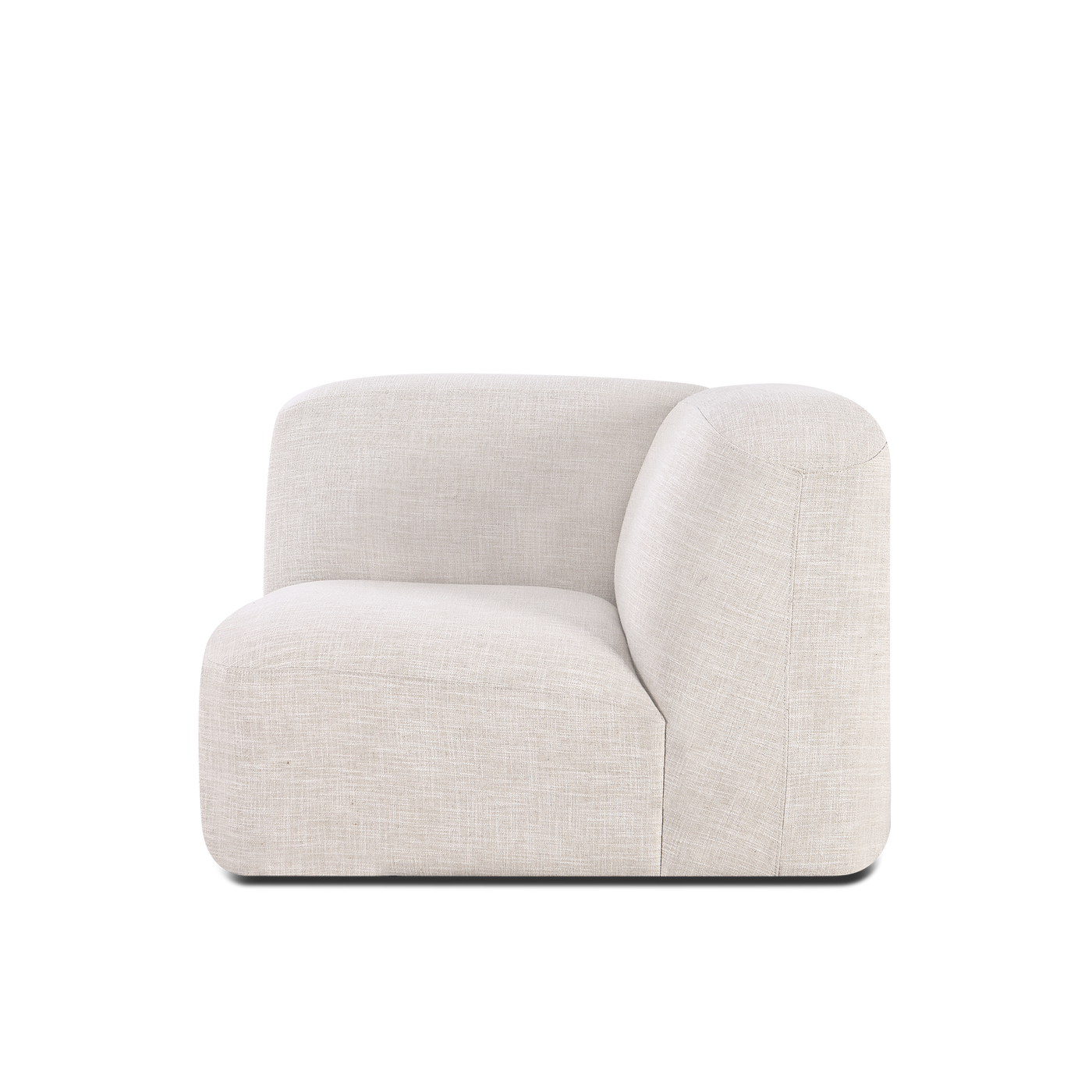 Muse Corner Modular Piece - [ Byron Oyster ]