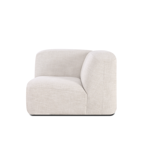 Muse Corner Modular Piece - [ Byron Oyster ]