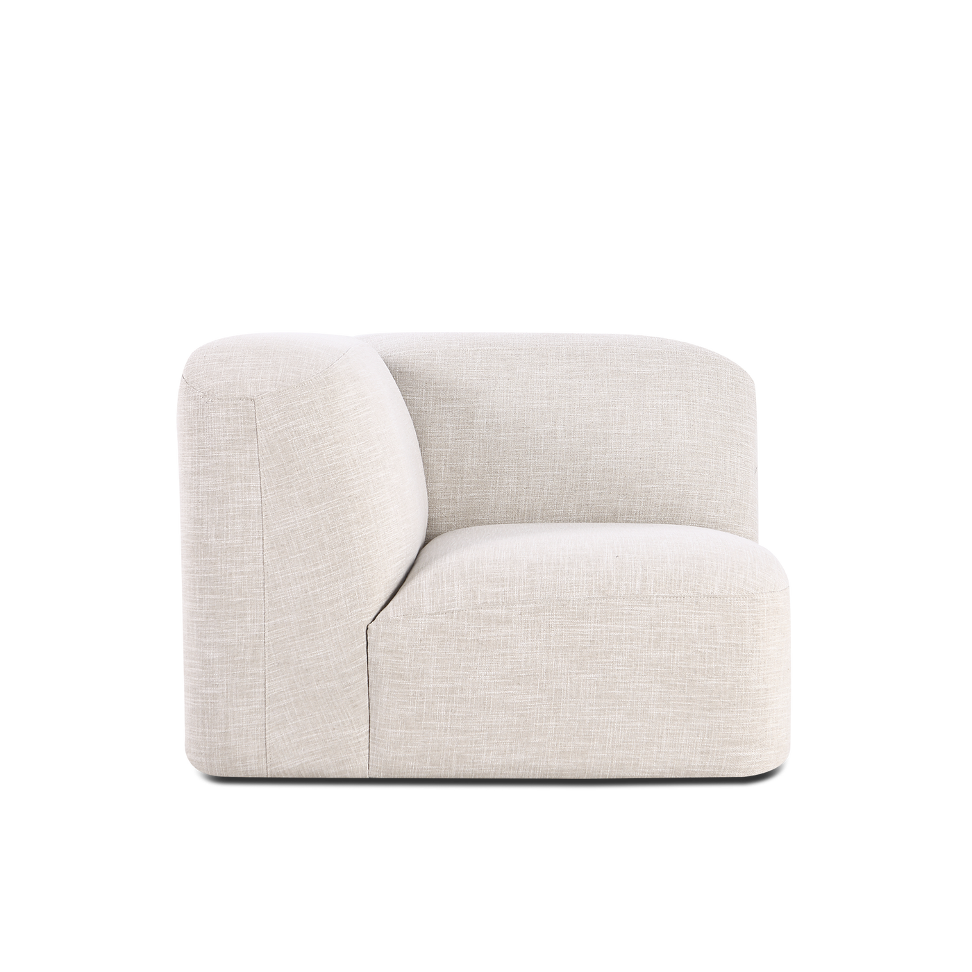 Muse Corner Modular Piece - [ Byron Oyster ]