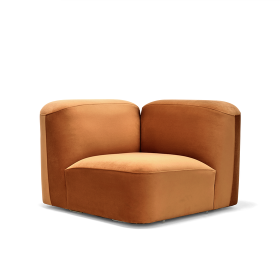 Muse Corner Modular Piece - [ Malibu Caramel ]