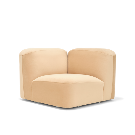 Muse Corner Modular Piece - [ Malibu Dune ]