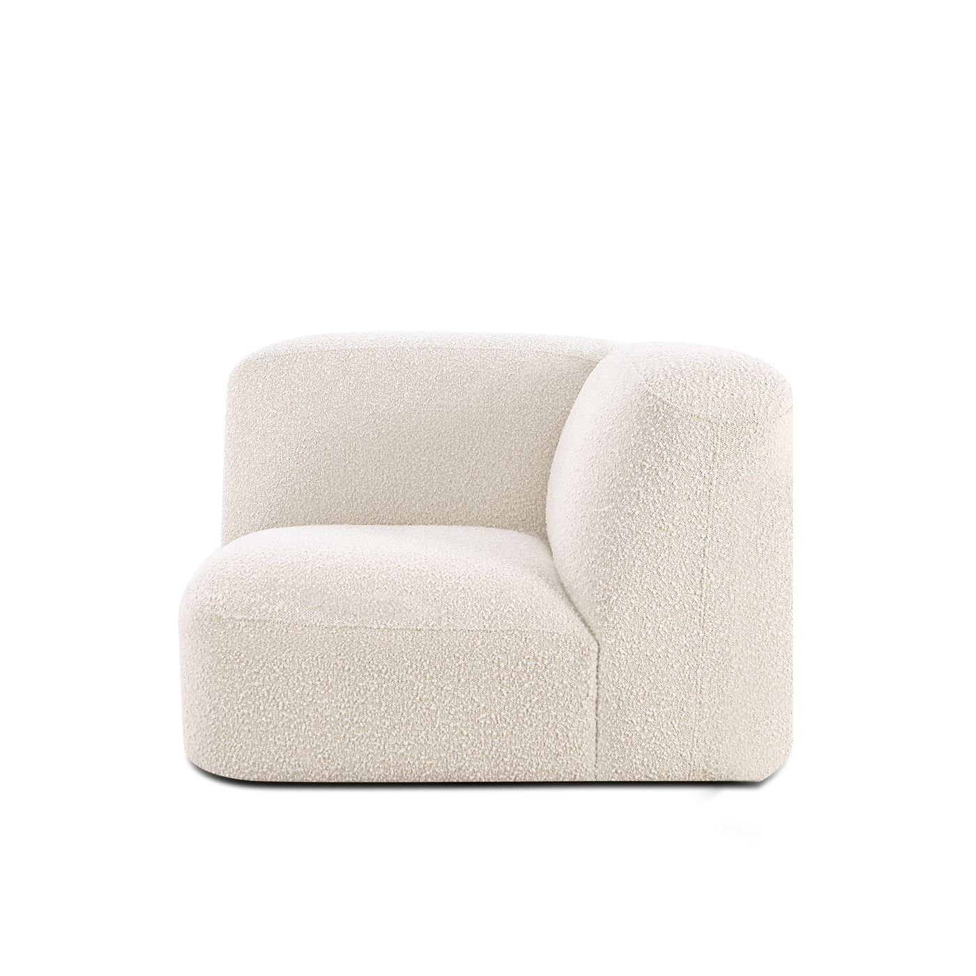 Muse Corner Modular Piece - [ Bronte Whipped Cream ]