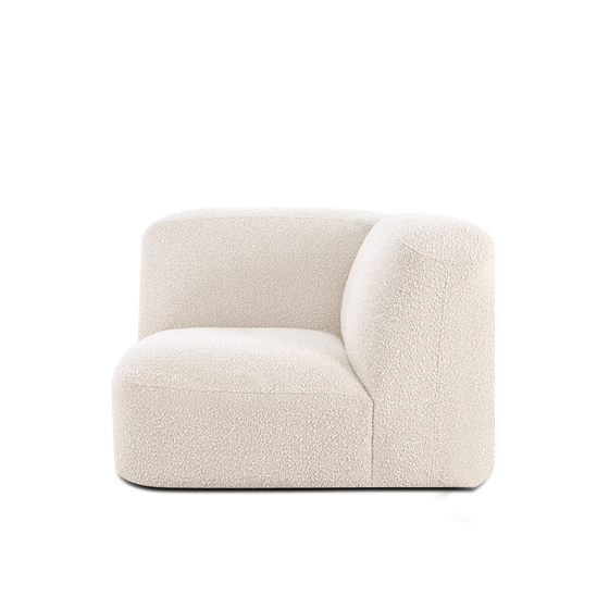 Muse Corner Modular Piece - [ Bronte Whipped Cream ]