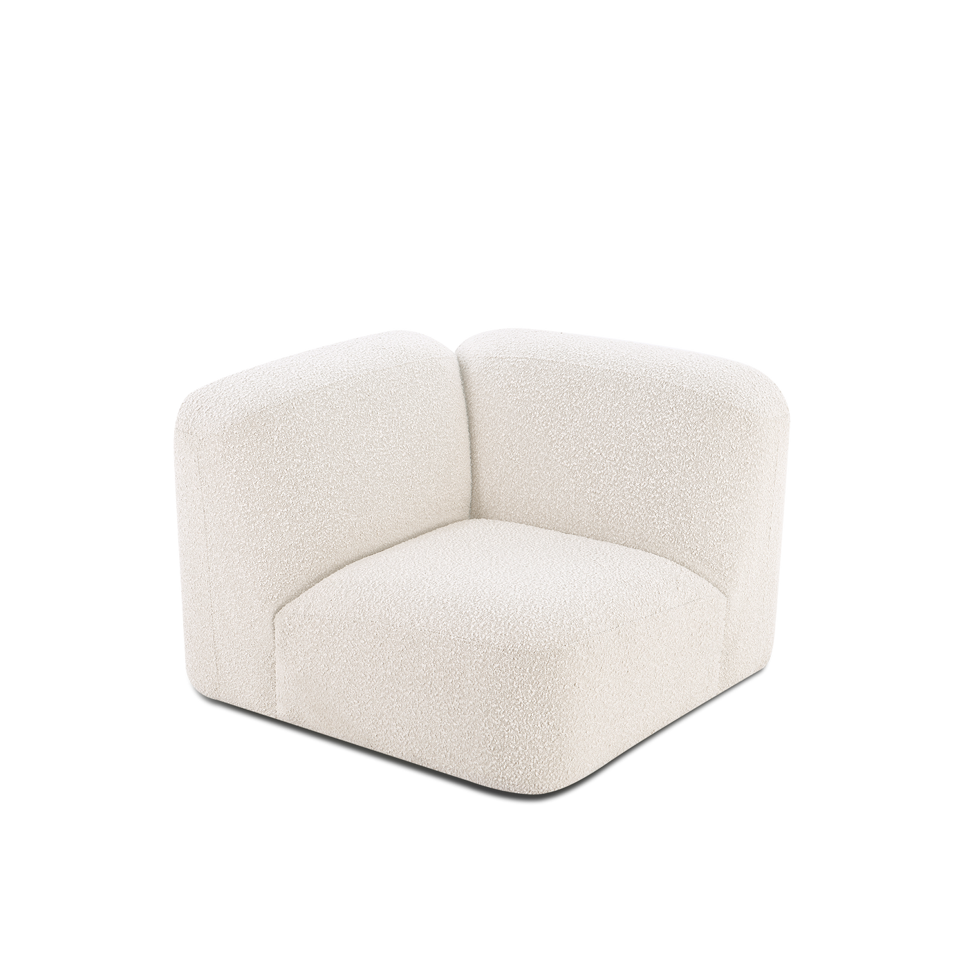 Muse Corner Modular Piece - [ Bronte Whipped Cream ]