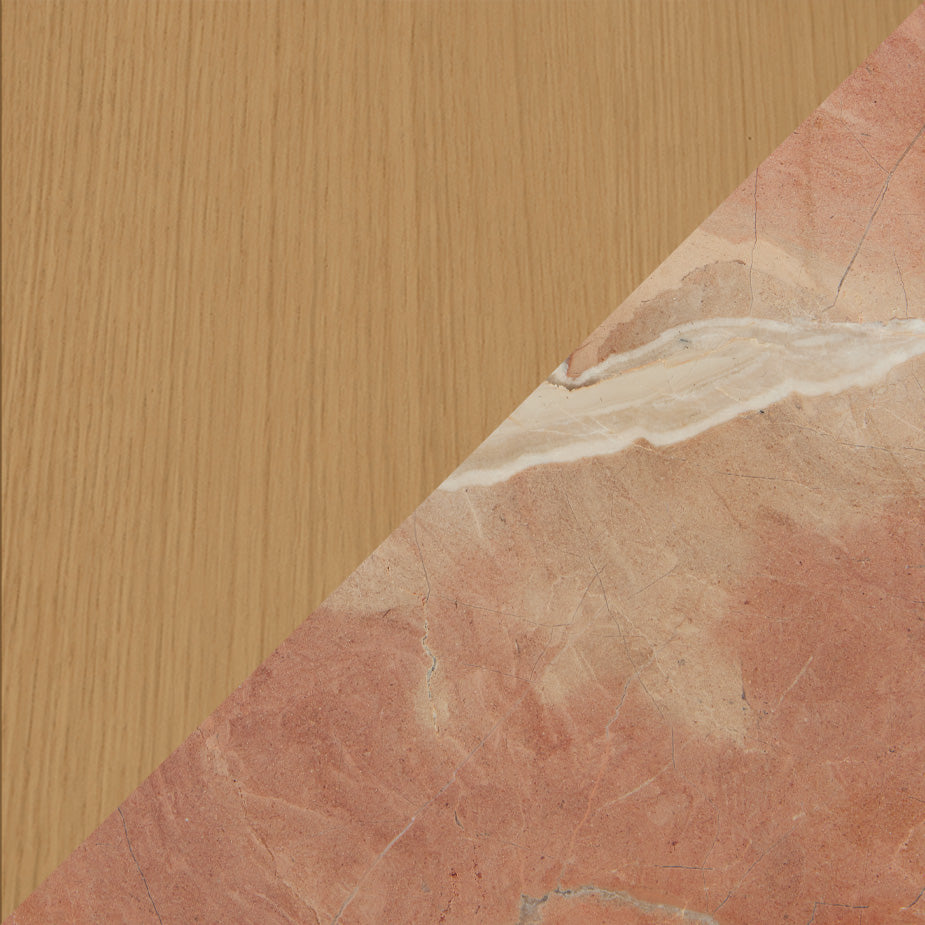 Material Swatch - [ Oak & Marble ]