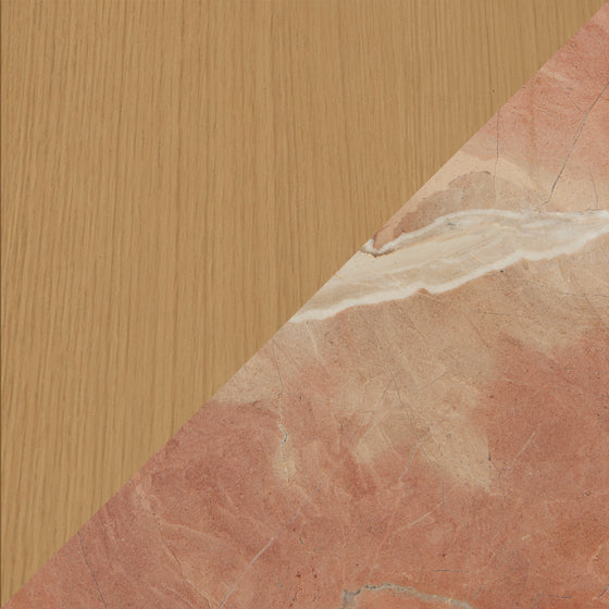 Material Swatch - [ Oak & Marble ]