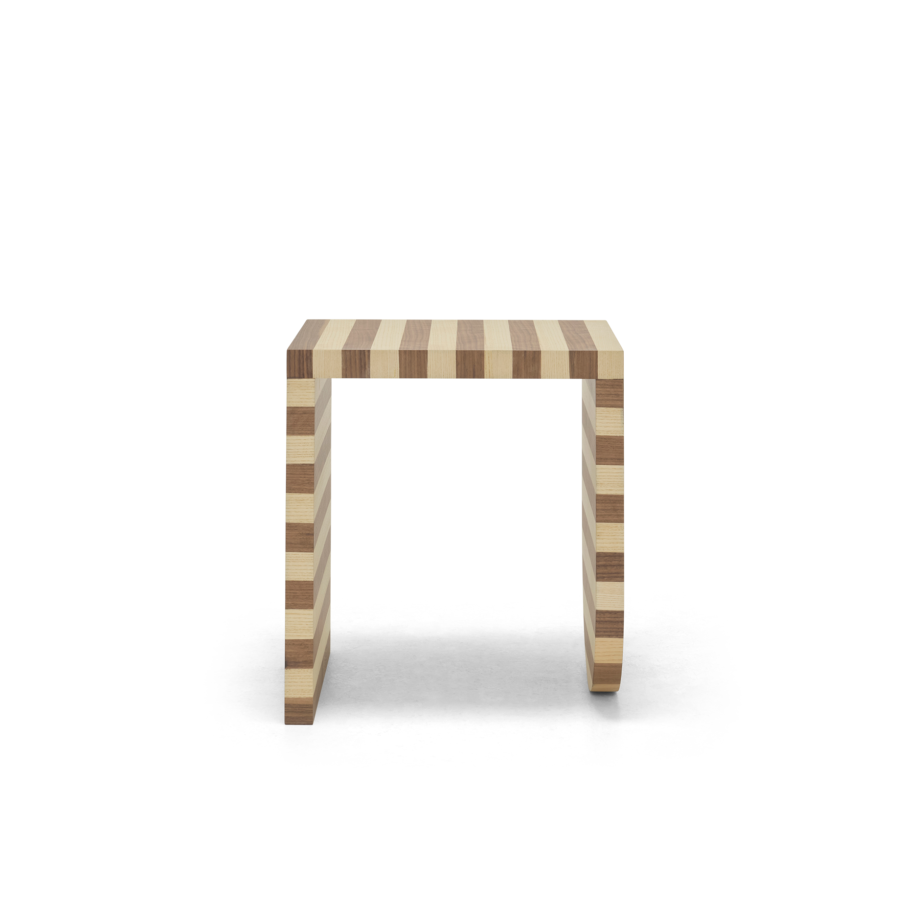 Pepe Side Table - Ash / Walnut | ELLISON STUDIOS.