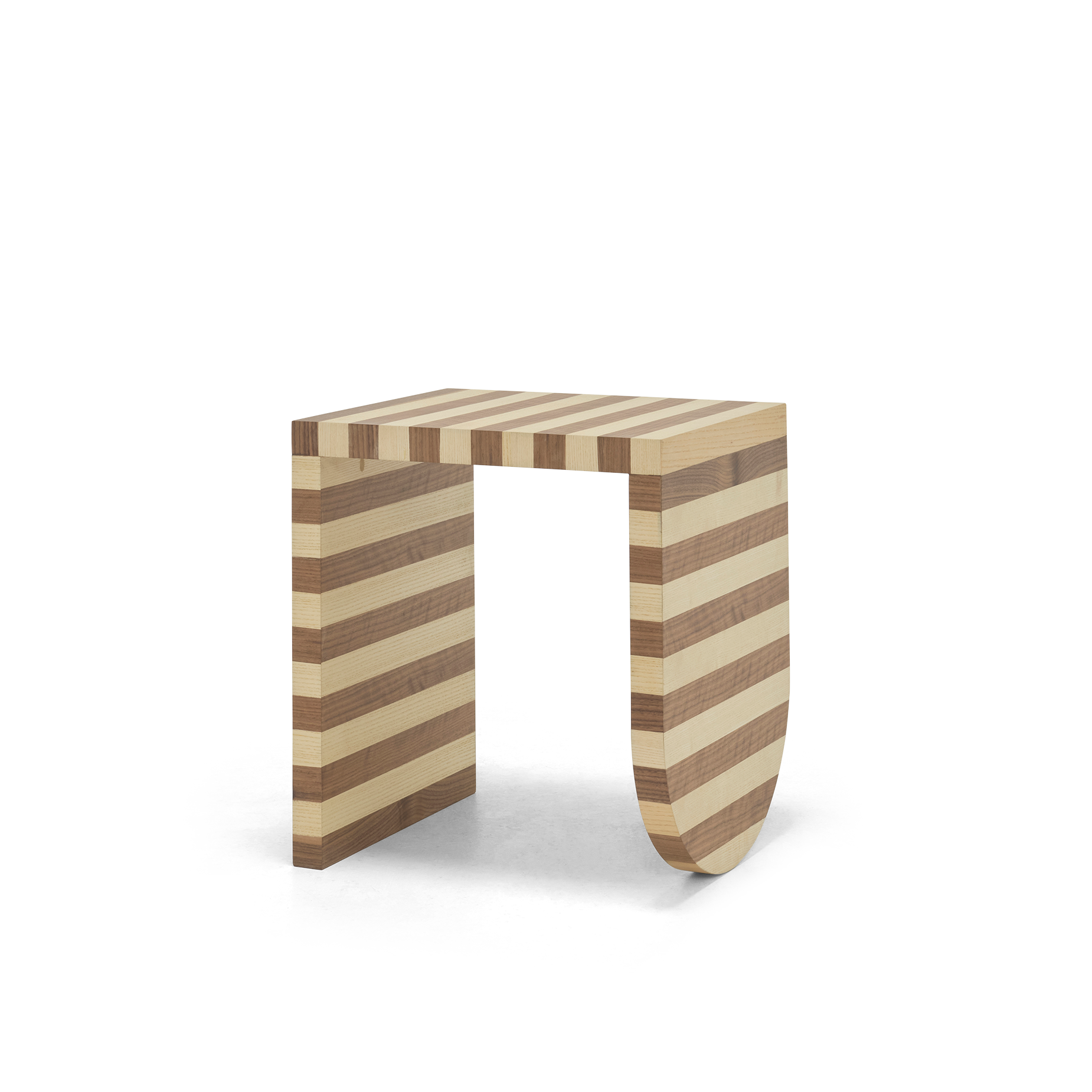 Pepe Side Table - [ Ash / Walnut ]