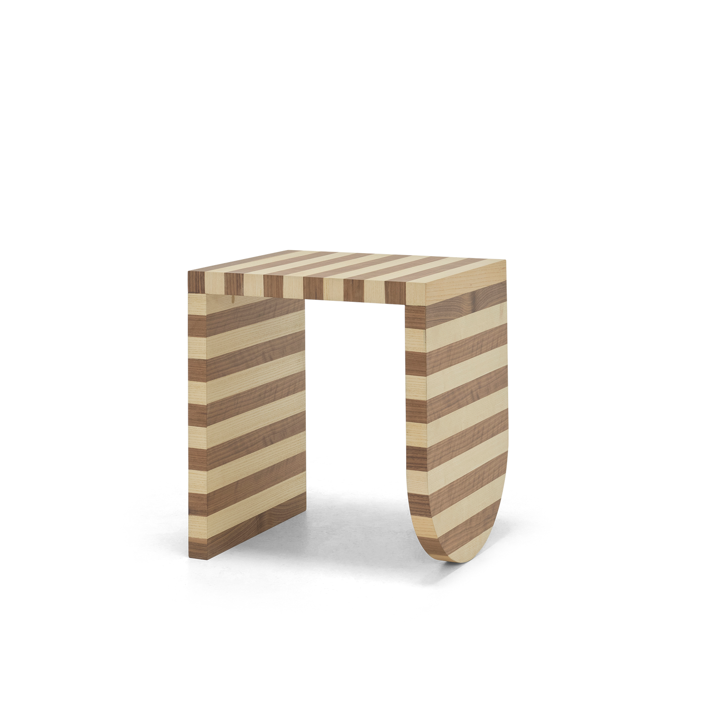 Pepe Side Table - [ Ash / Walnut ]