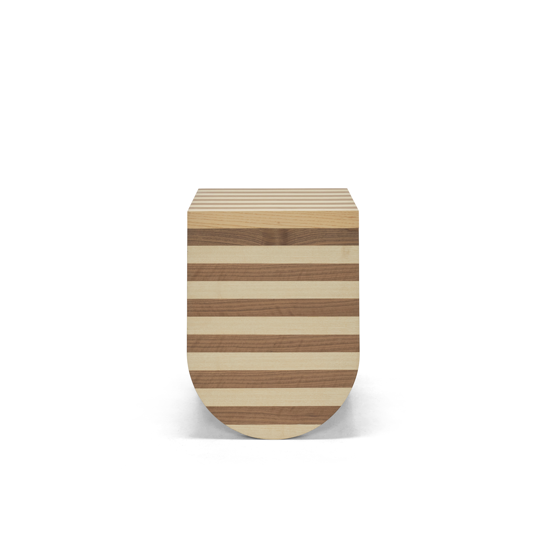 Pepe Side Table - [ Ash / Walnut ]