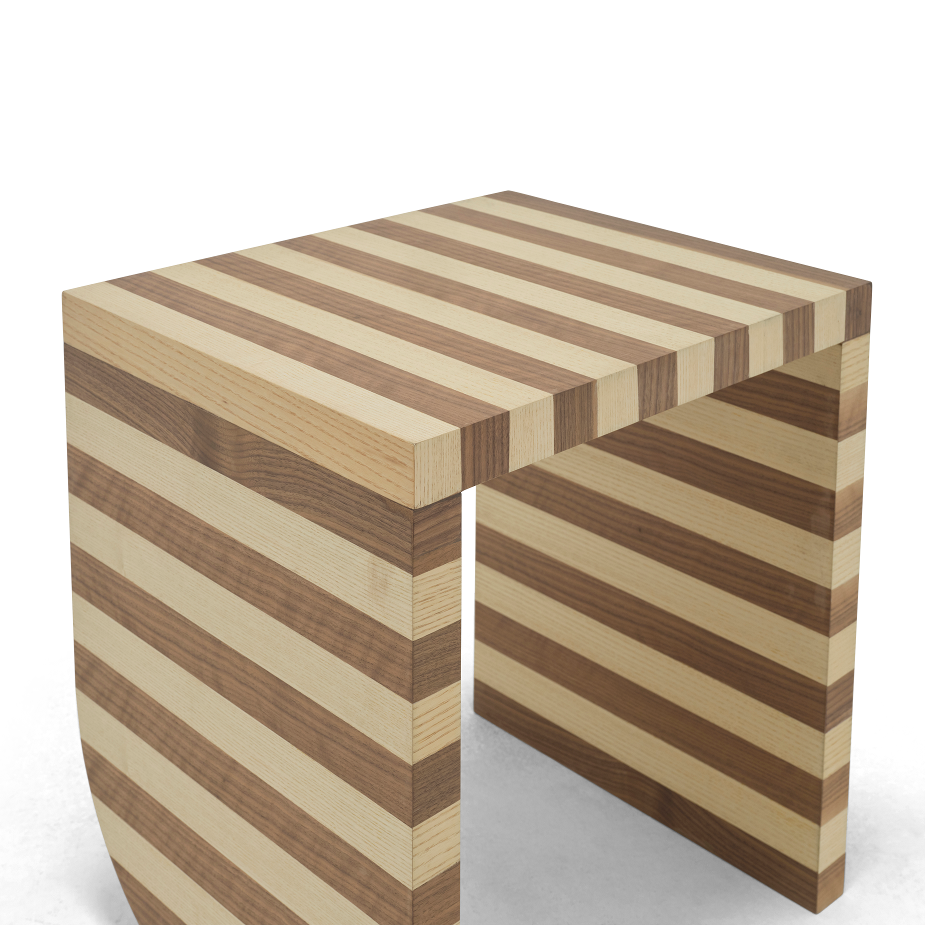 Pepe Side Table - [ Ash / Walnut ]