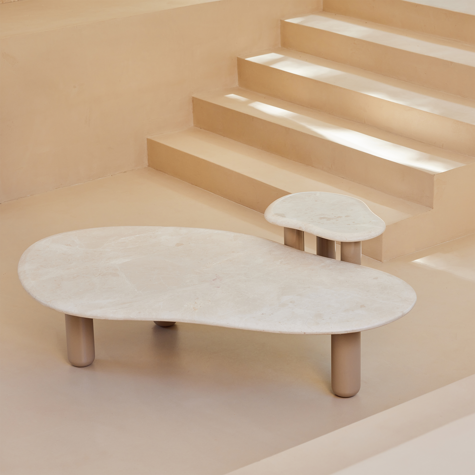 Piscina Coffee Table - [ Marble Cosmos ]