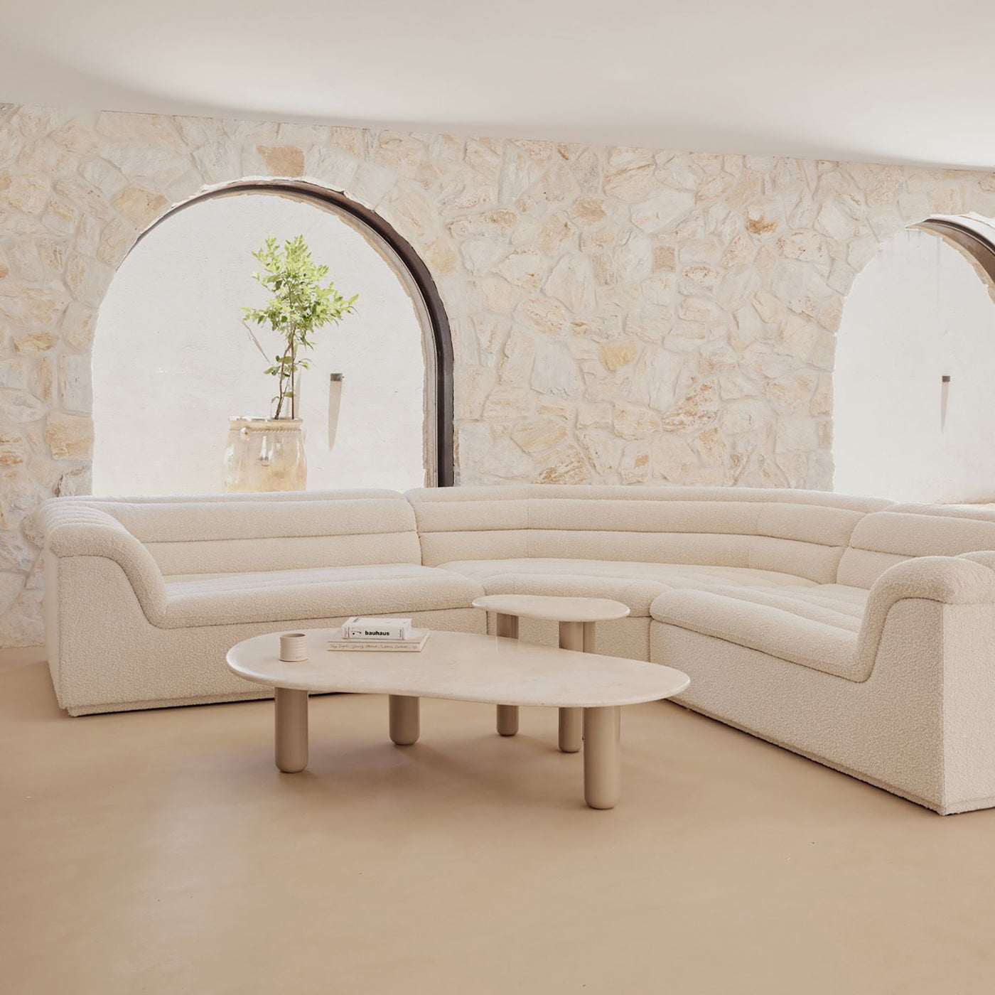 Piscina Coffee Table - [ Marble Cosmos ]