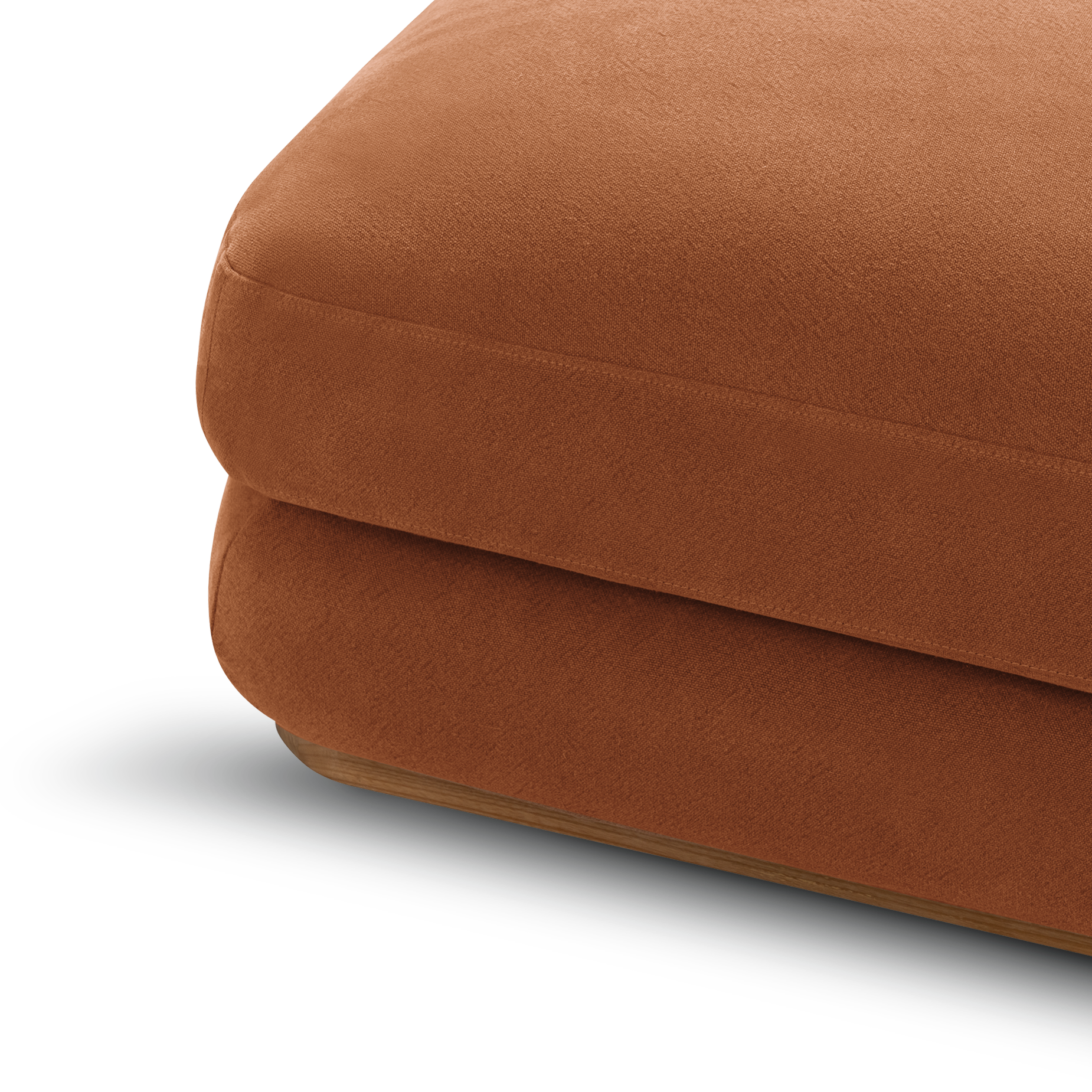 Stack Large Ottoman - [ Cabarita Hazel ]