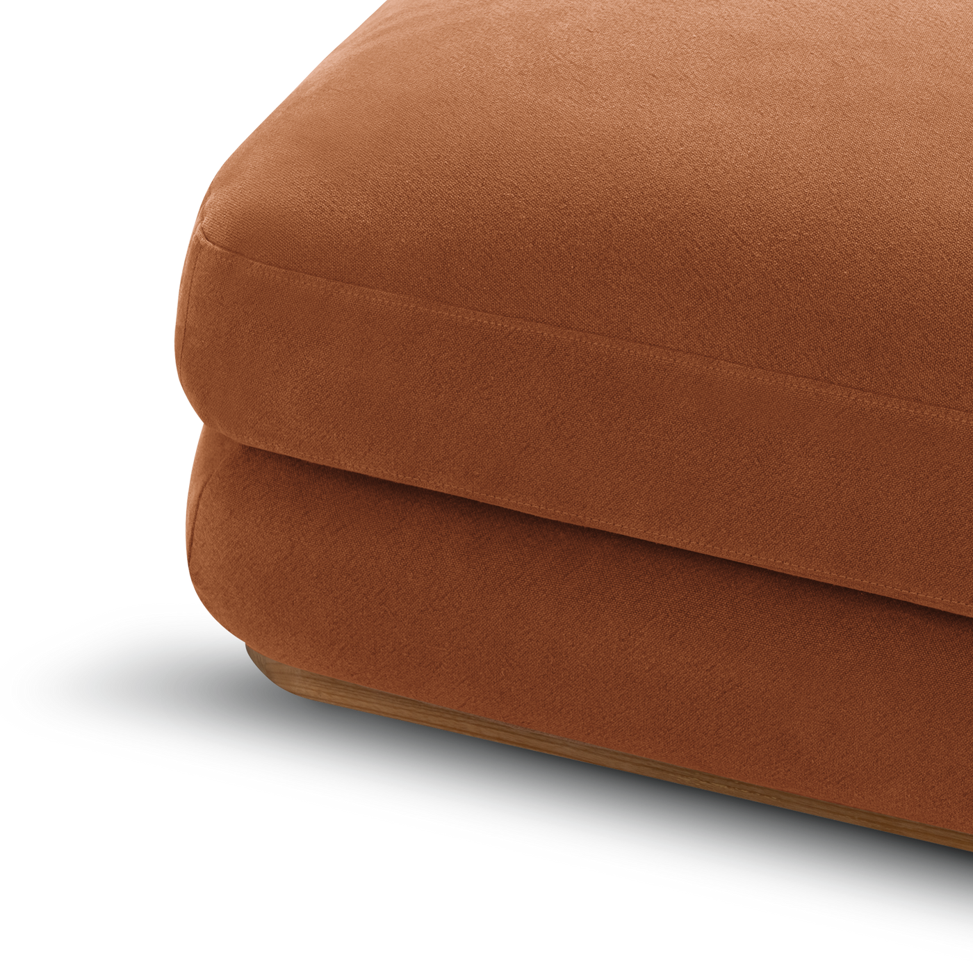 Stack Large Ottoman - [ Cabarita Hazel ]