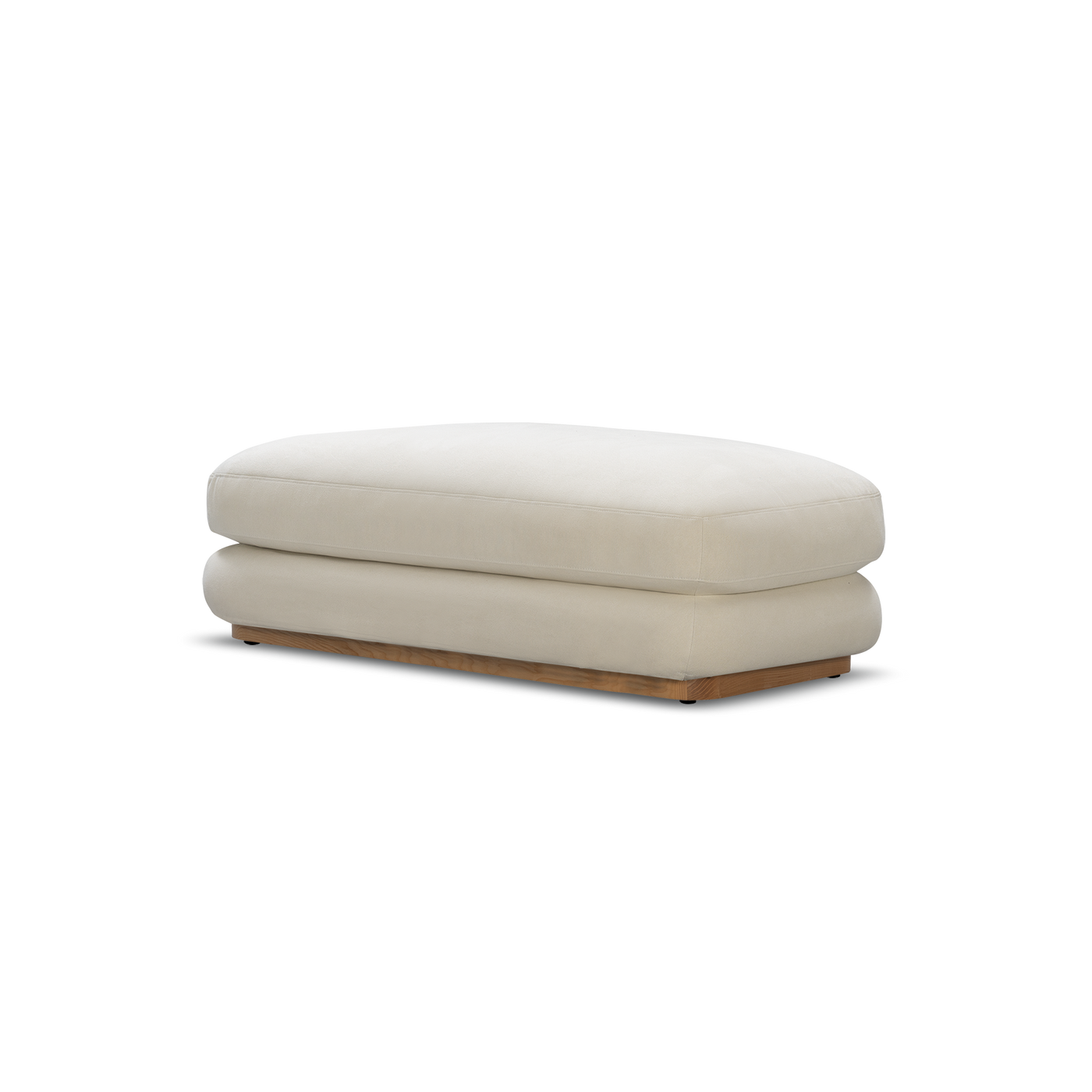 Stack Large Ottoman - [ Cabarita Natural ]