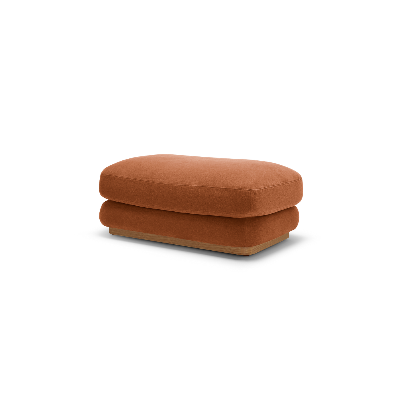 Stack Small Ottoman - [ Cabarita Hazel ]