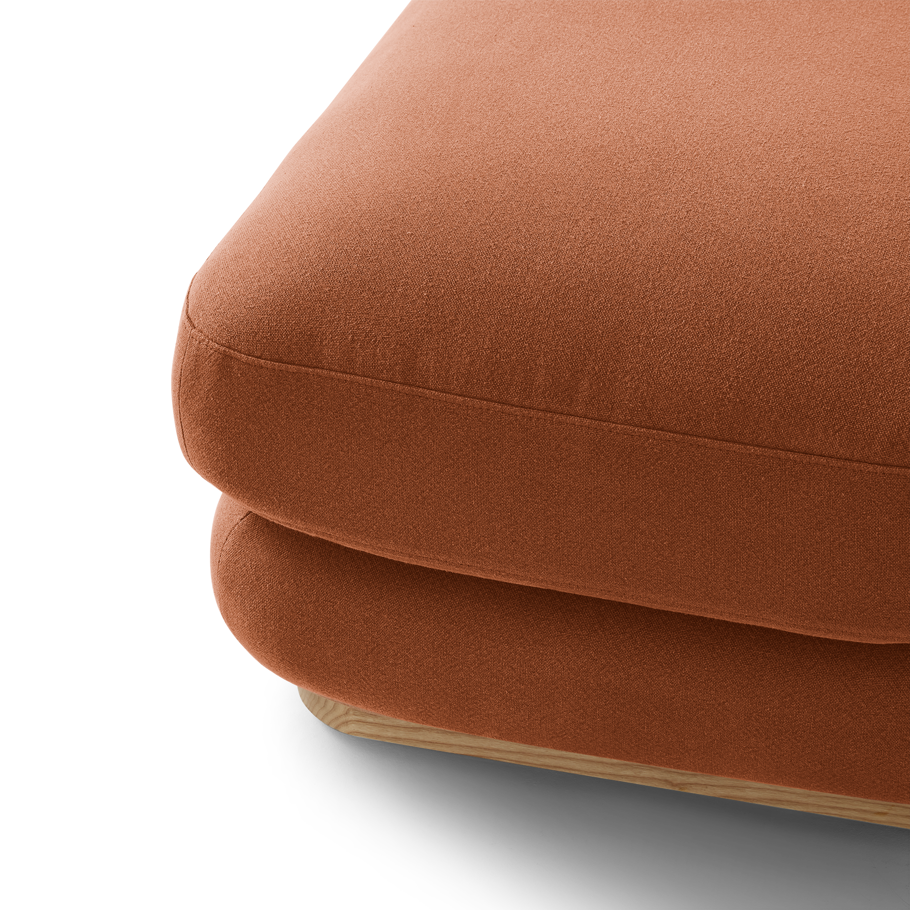 Stack Small Ottoman - [ Cabarita Hazel ]