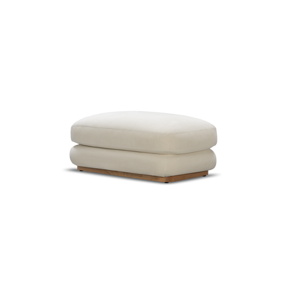 Stack Small Ottoman - [ Cabarita Natural ]