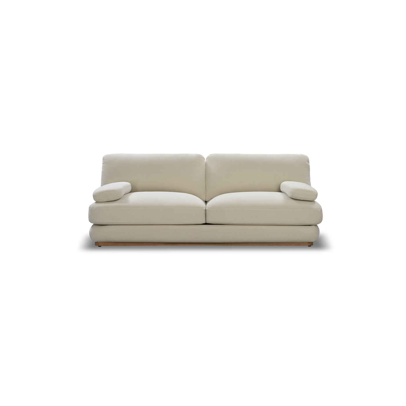 Stack 3 Seat Sofa - Cabarita Natural | ELLISON STUDIOS. Stack 3 Seat Sofa - Cabarita Natural | ELLISON STUDIOS.