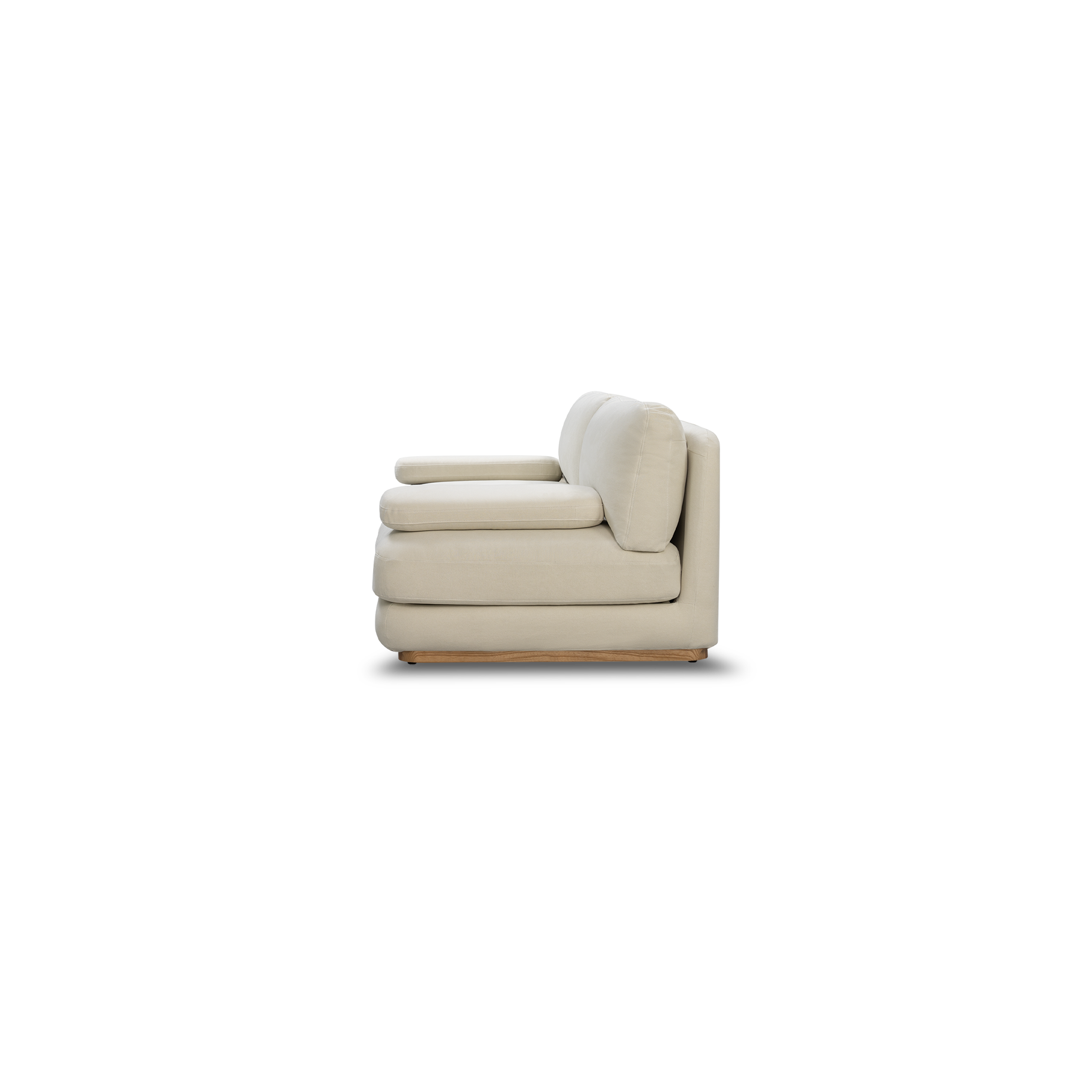 Stack 3 Seat Sofa - [ Cabarita Natural ]