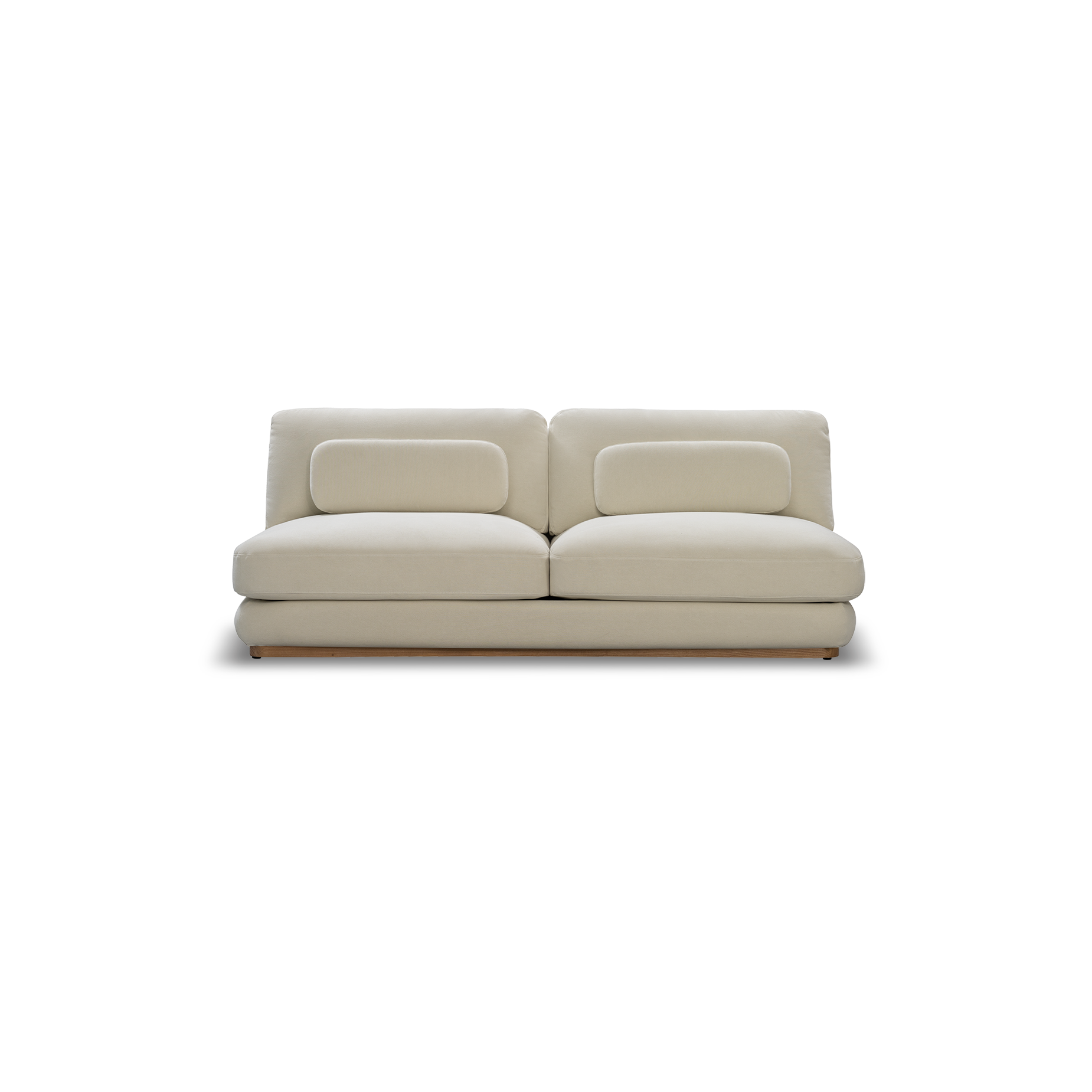 Stack 3 Seat Sofa - [ Cabarita Natural ]