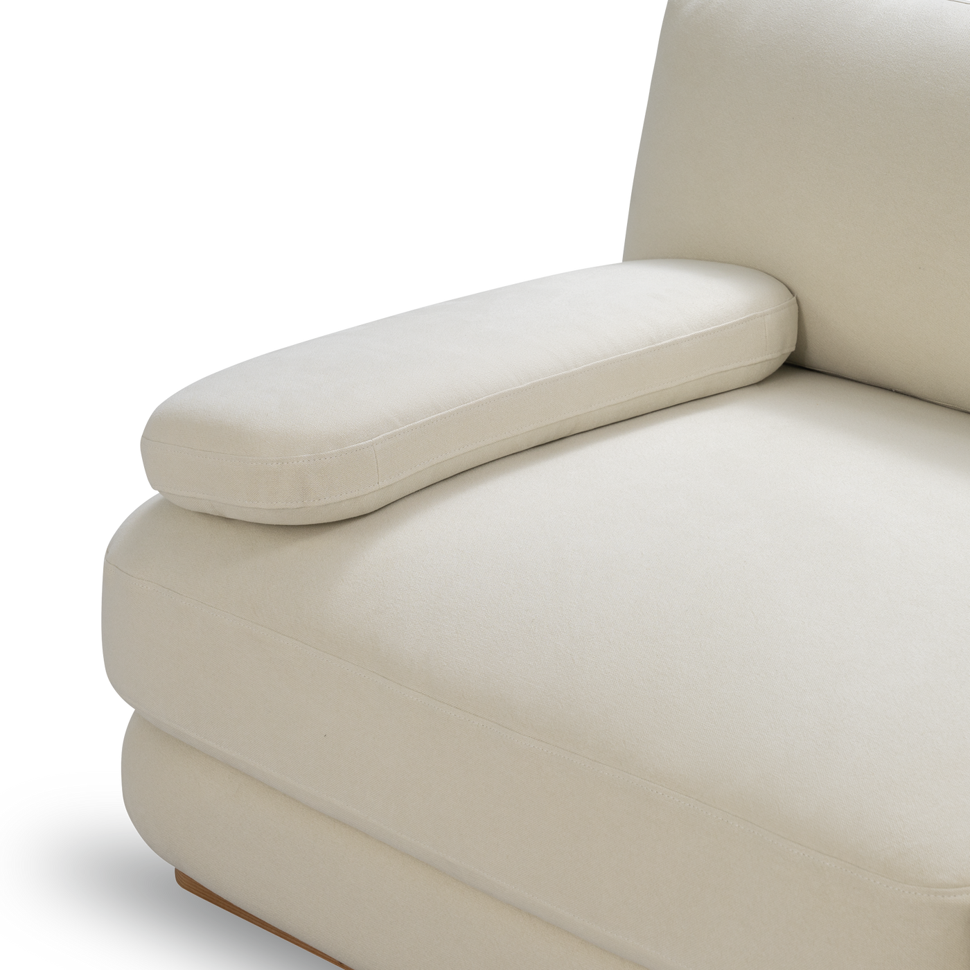Stack 3 Seat Sofa - [ Cabarita Natural ]