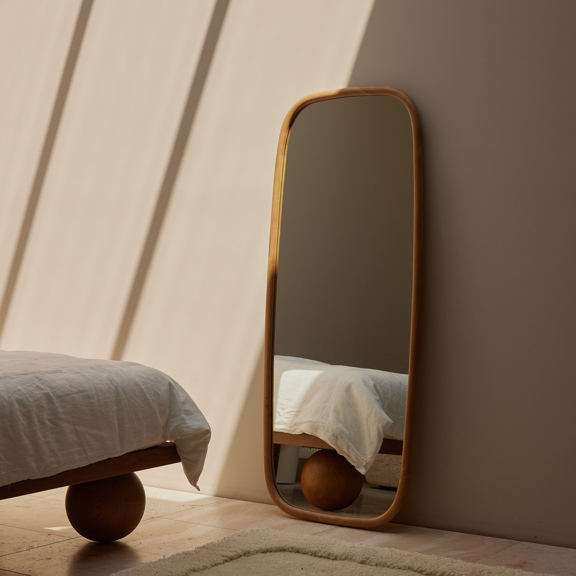 Trim 153 Wall Mirror - [ Oak ]