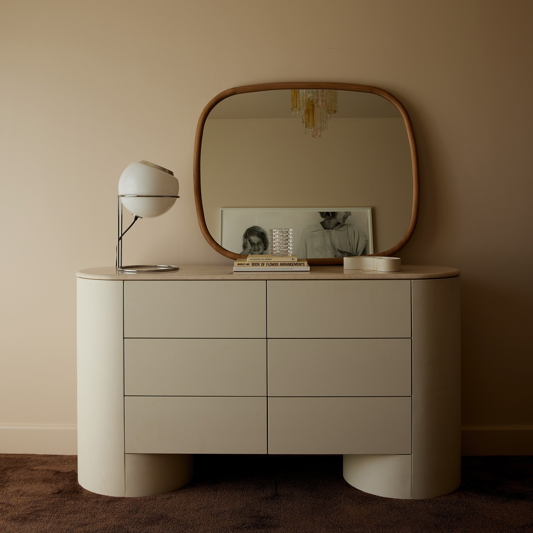 Trim 99 Wall Mirror - [ Oak ]