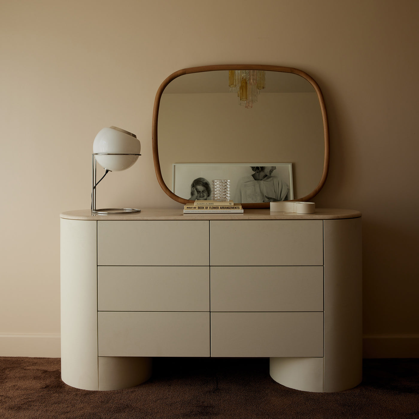 Trim 99 Wall Mirror - [ Oak ]