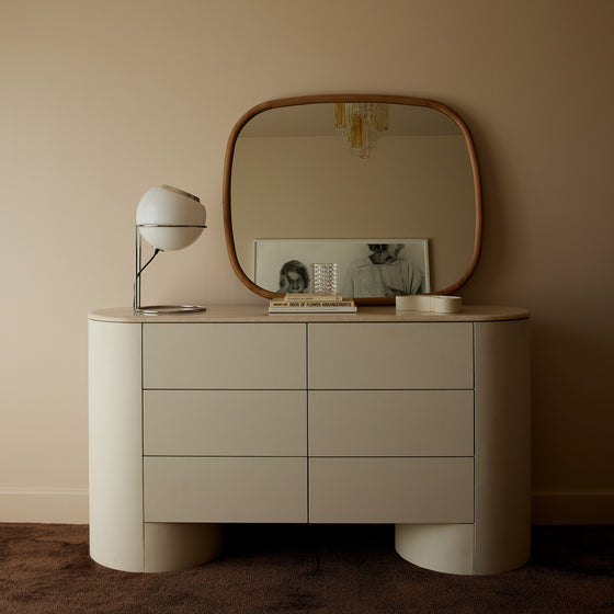 Trim 99 Wall Mirror - [ Oak ]