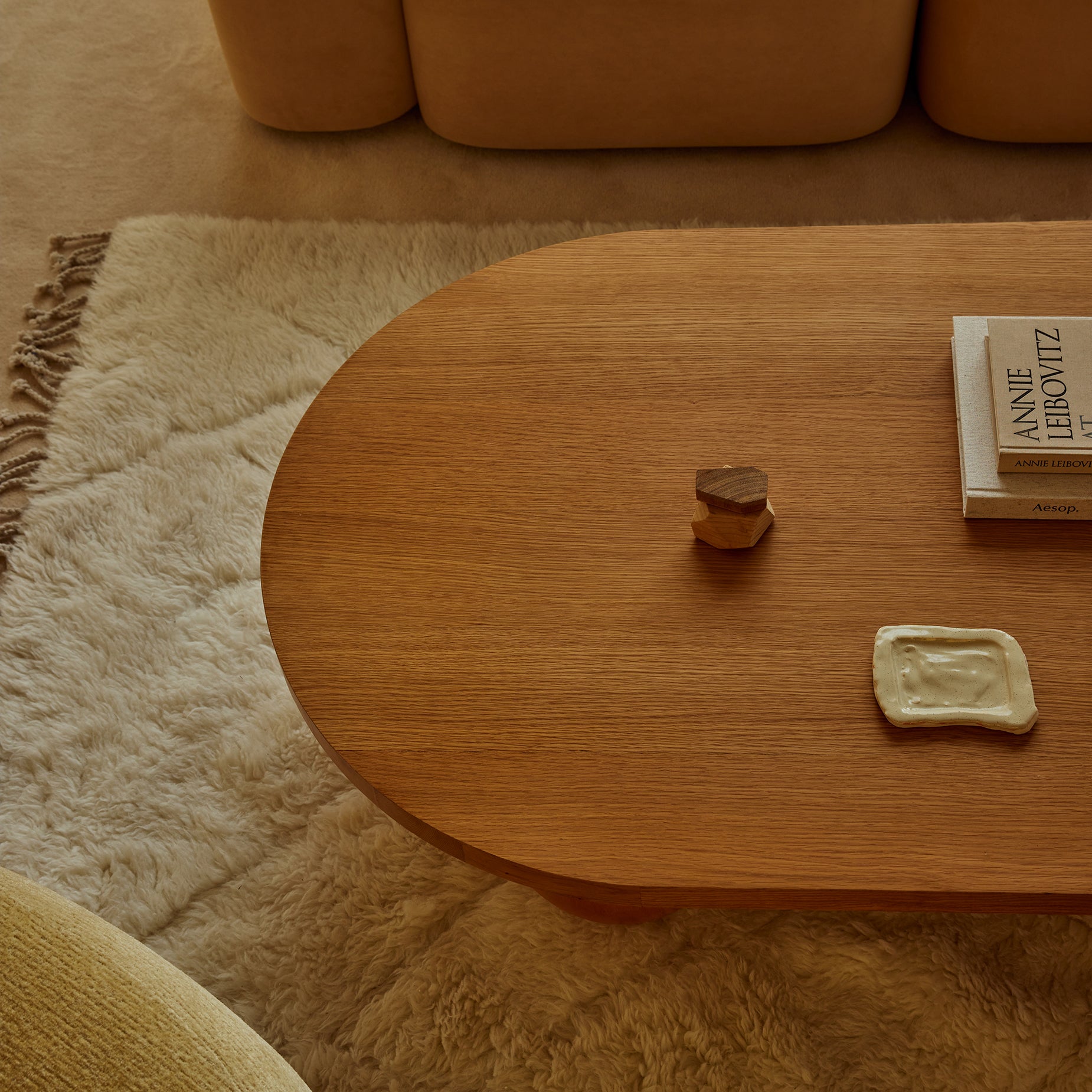 Yoko Capsule Coffee Table - [ Oak ]